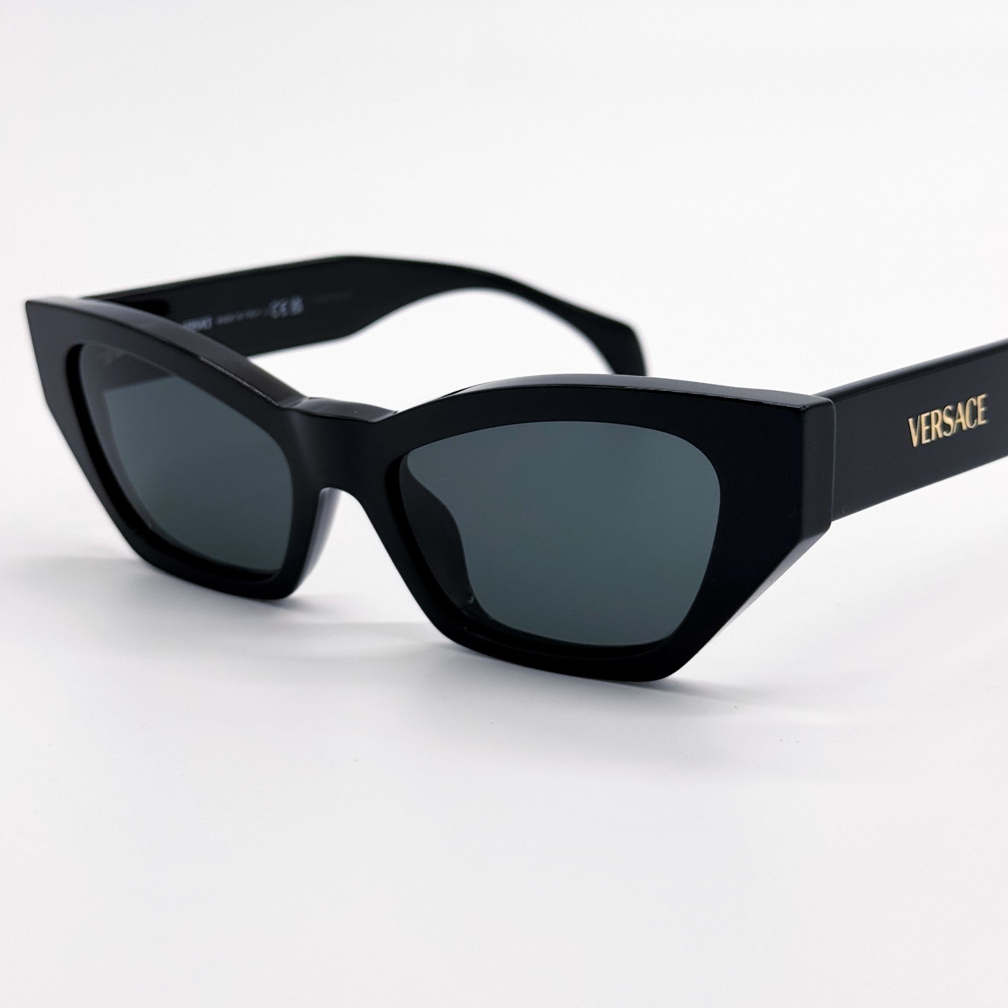 Versace NEW VE4488U GB1/87 VERSACE CAT EYE BLACK WOMEN SUNGLASSES MO Size ONE SIZE - 3 Thumbnail