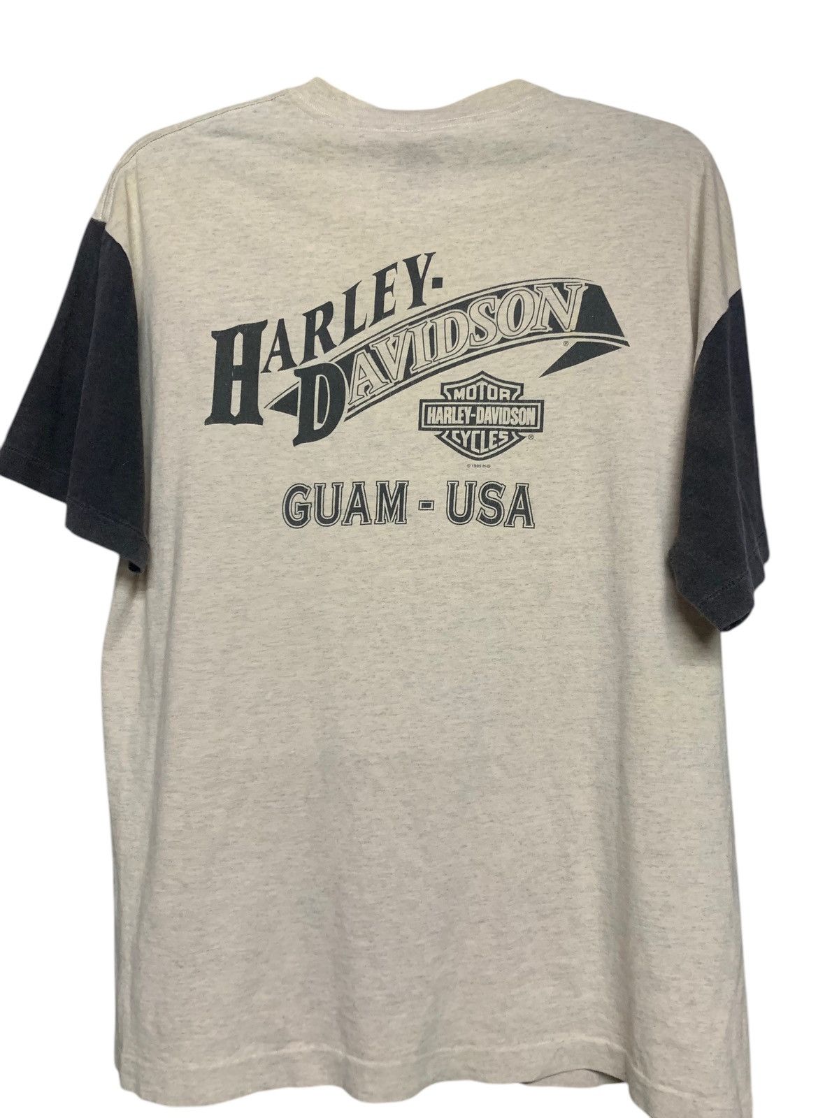 Harley Davidson × Vintage Vtg 1995 Harley Davidson T-shirt 1934 Vld Motorcycle Size US L / EU 52-54 / 3 - 10 Thumbnail