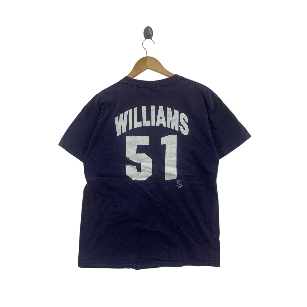 MLB Vintage 90’ MLB YANKEES Bernie William #51 Faded Tee Shirt Size US M / EU 48-50 / 2 - 1 Thumbnail