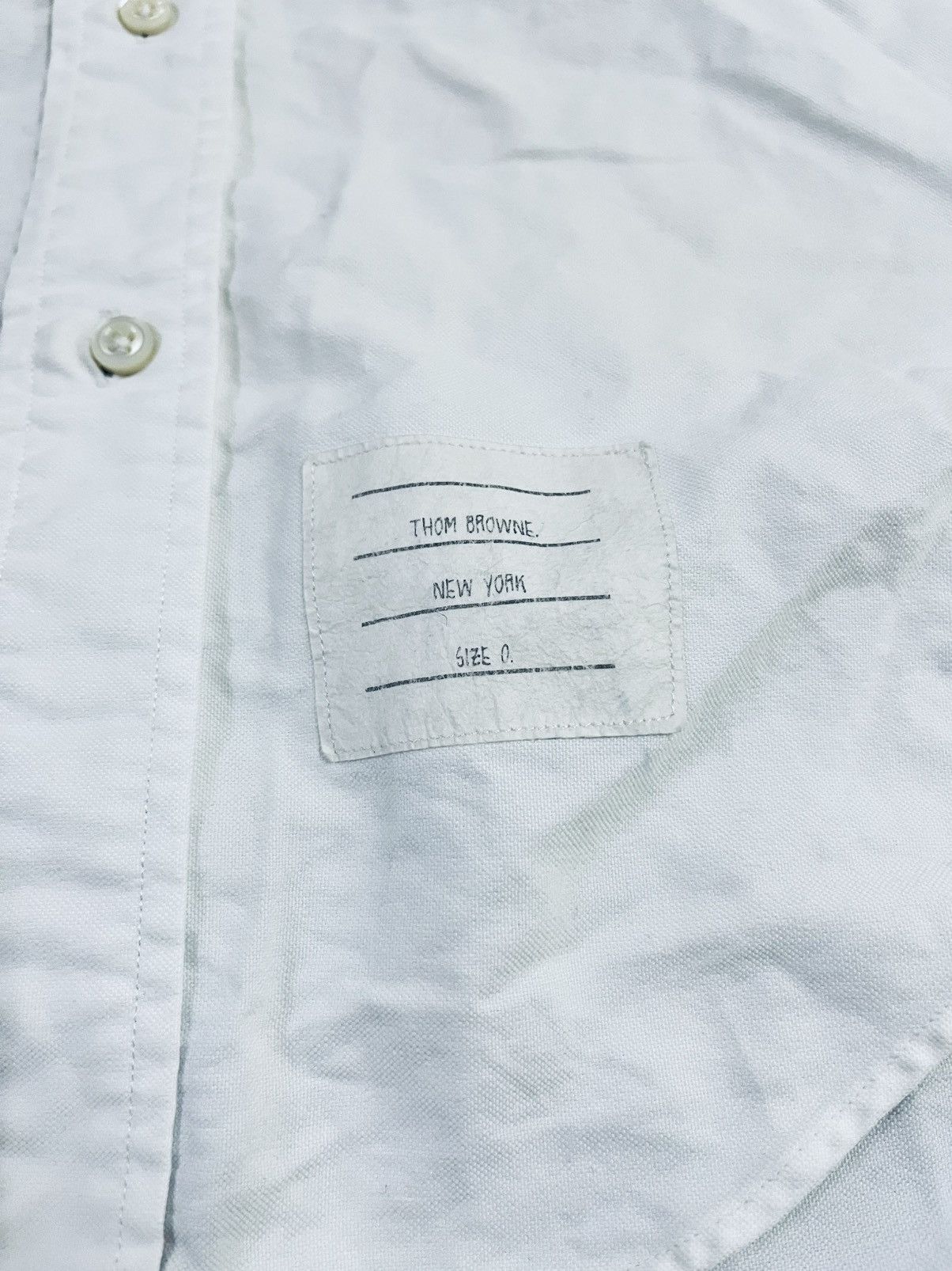 Thom Browne Thom browne formal shirt Size US S / EU 44-46 / 1 - 3 Thumbnail