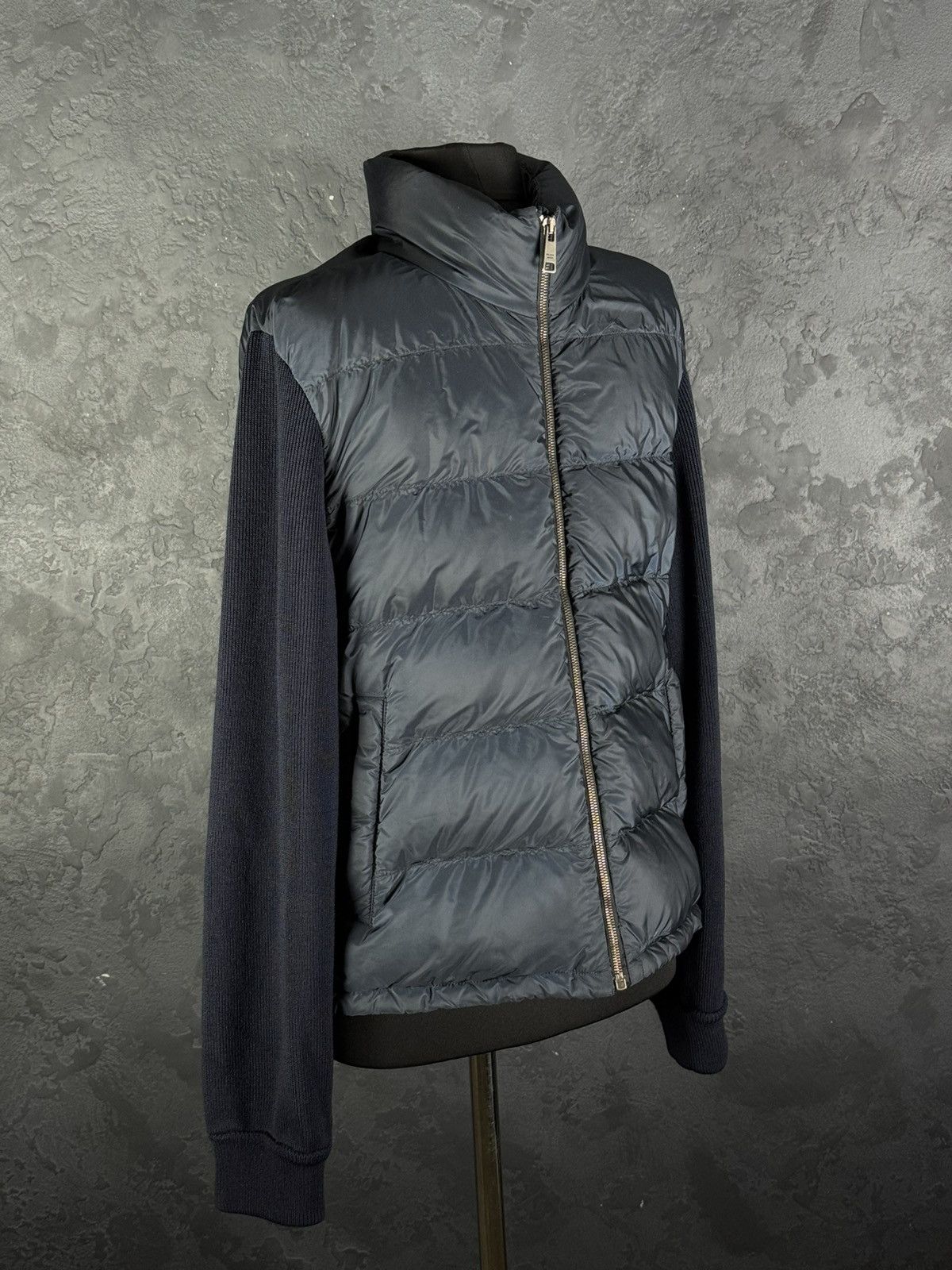 Prada Prada Red Tab Designer Down Puffer Jacket Wool Nylon Men’s Size US M / EU 48-50 / 2 - 9 Thumbnail