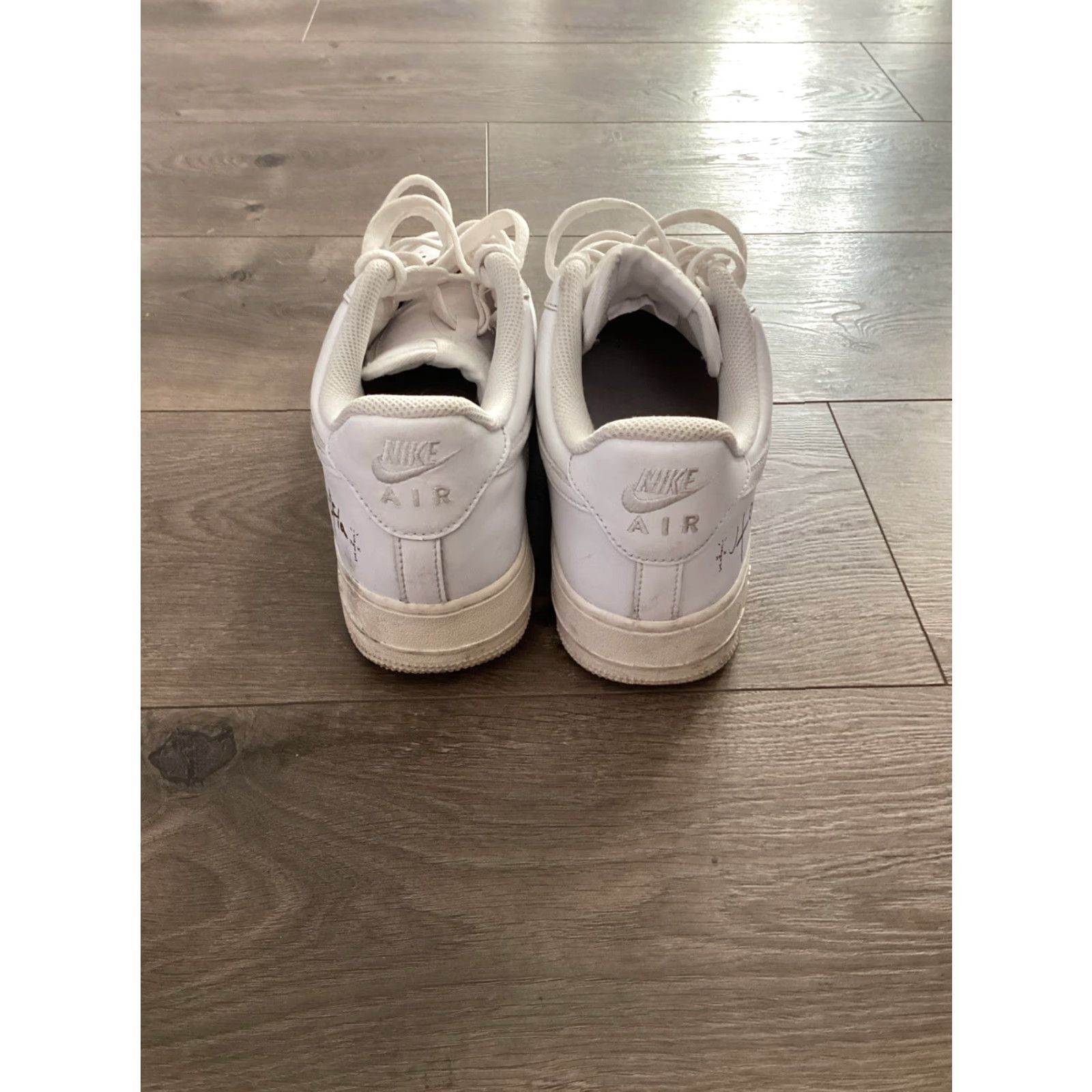 Nike Nike Air Force 1 Low ’07 Travis Scott Cactus Jack Utopia Edition Men 9 White Sneaker Size ONE SIZE - 4 Thumbnail