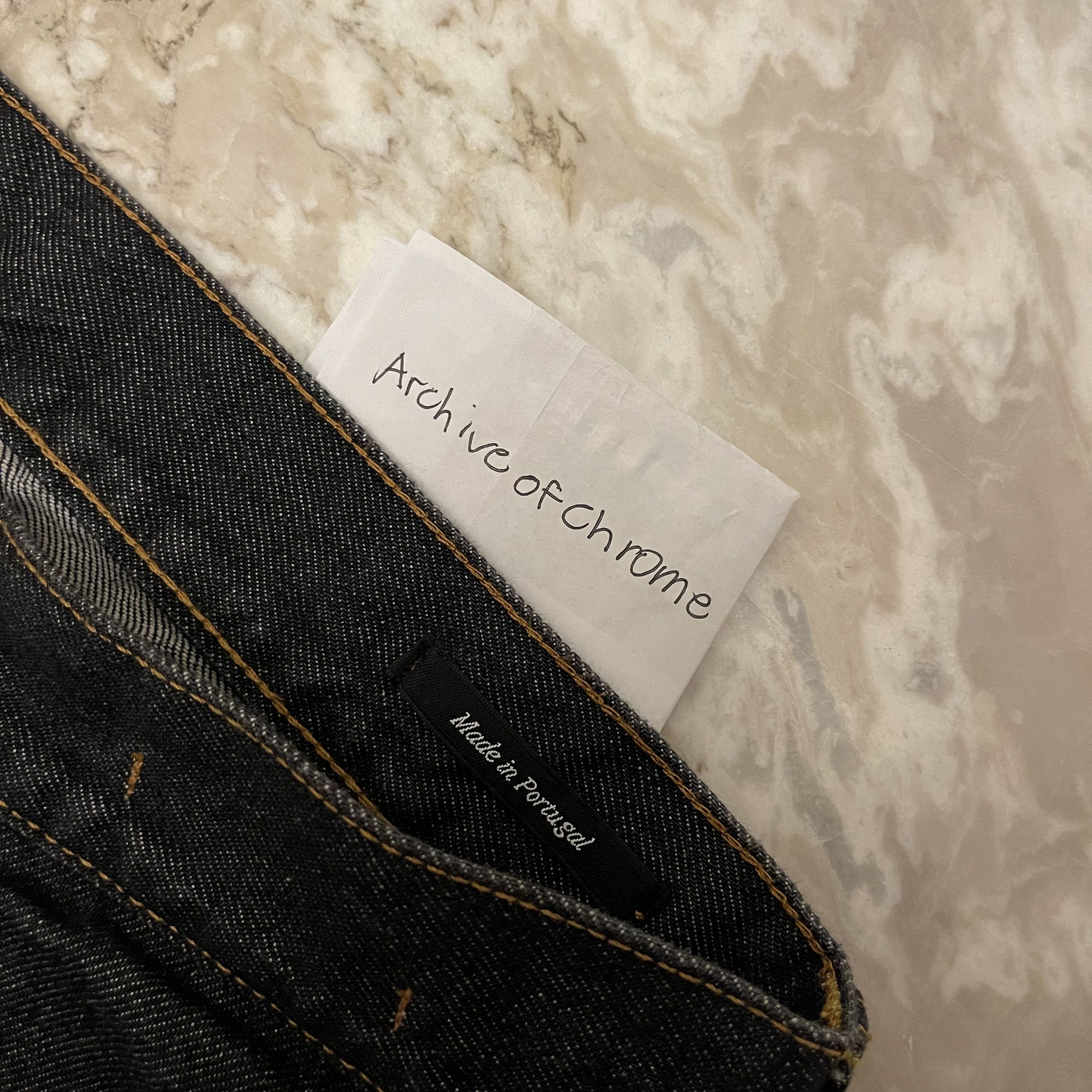 Hope Hope Stockholm Denim Wide Legged Jeans Navy Size US 36 / EU 52 - 5 Thumbnail