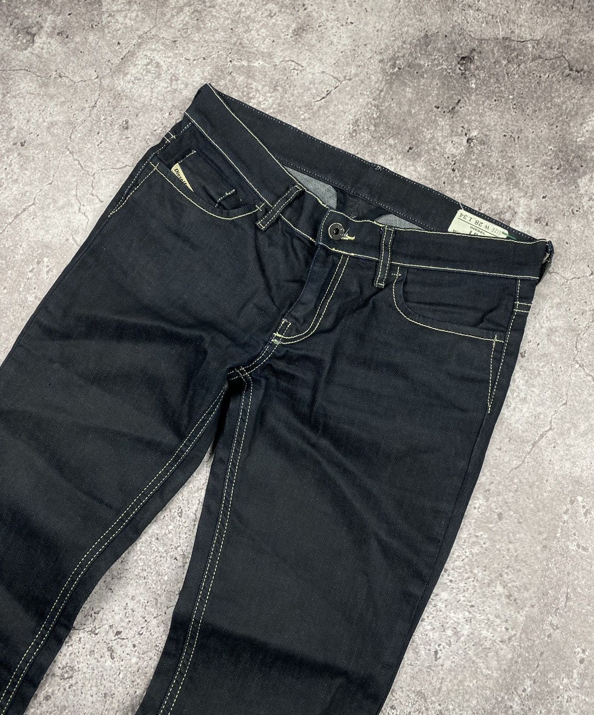 Diesel × Japanese Brand × Junya Watanabe Vintage Diesel Junya Watanabe Baggy distressed Japan jeans😊 Size 28" / US 6 / IT 42 - 2 Thumbnail