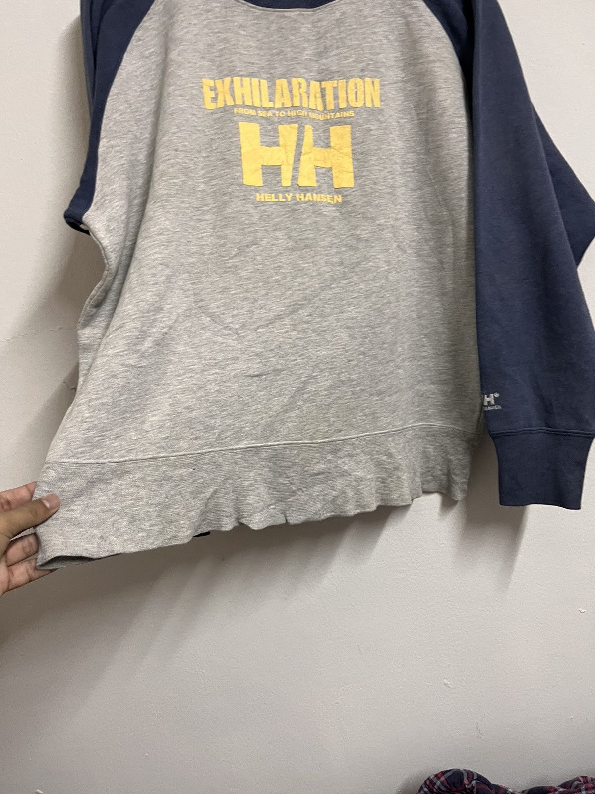 Helly Hansen 💥Vintage Helly hansen BOXY CUT distressed faded EXHILARATION Size US L / EU 52-54 / 3 - 9 Thumbnail