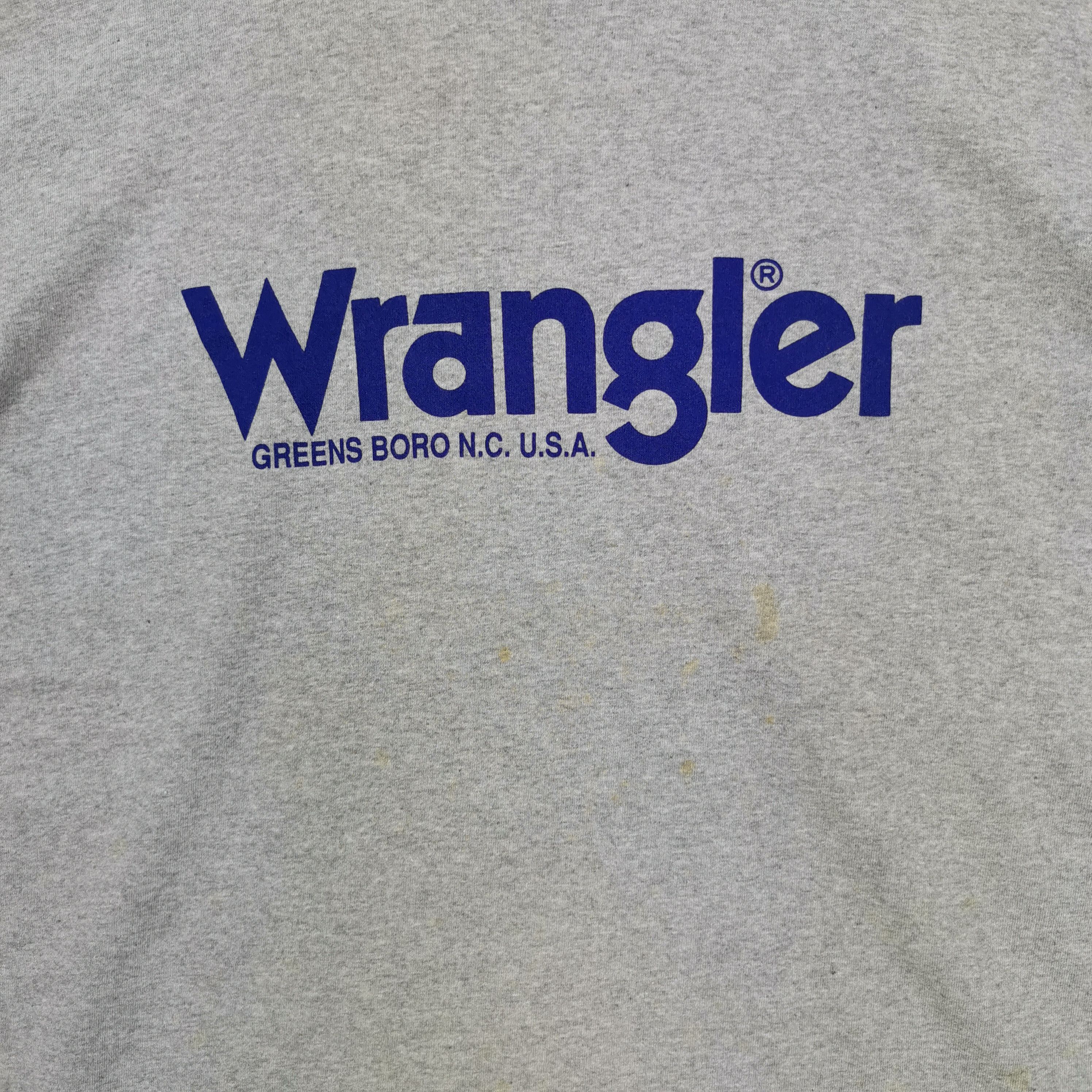 Vintage Vintage 90s Wrangler T-Shirt Wrangler Blue Bell SOLD Size US M / EU 48-50 / 2 - 3 Thumbnail