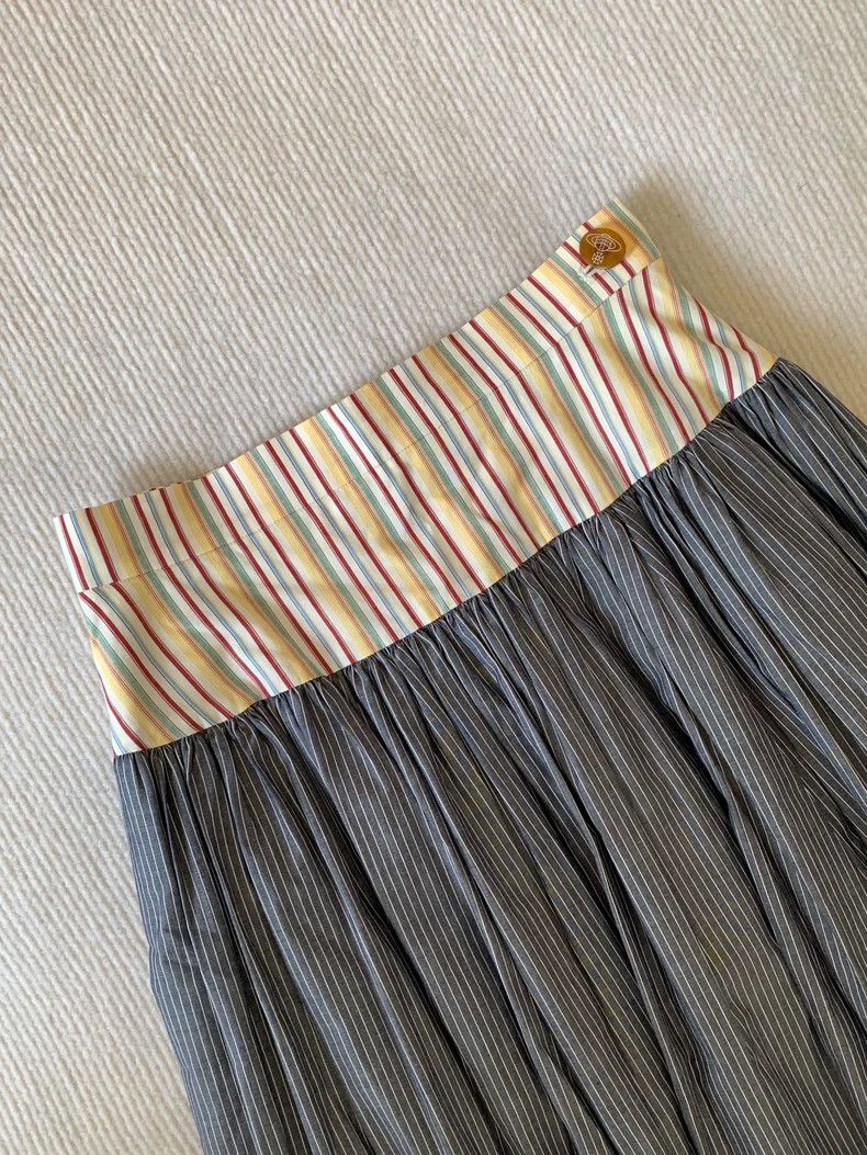 Other Vivienne Westwood size2 Striped patchwork skirt Size 29" - 4 Thumbnail