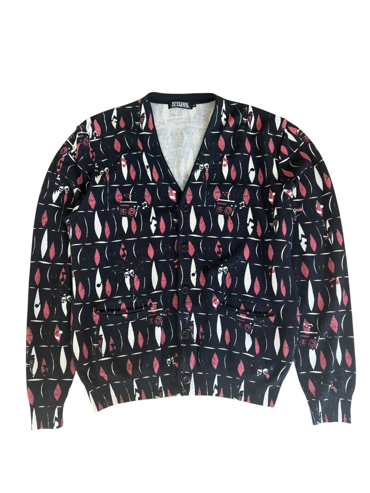Hysteric Glamour Hysteric Glamour Music Cardigan Size US M / EU 48-50 / 2 - 1 Thumbnail