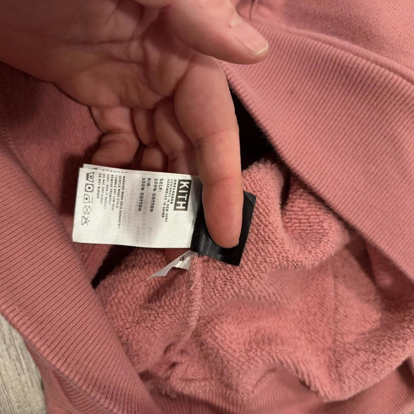 Kith kith vogue dusty rose hoodie M Size US M / EU 48-50 / 2 - 8 Thumbnail