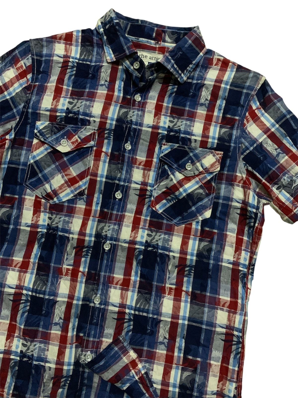 In The Attic 💥Vtg Japanese In the Attic Button Shirt Size US M / EU 48-50 / 2 - 2 Thumbnail