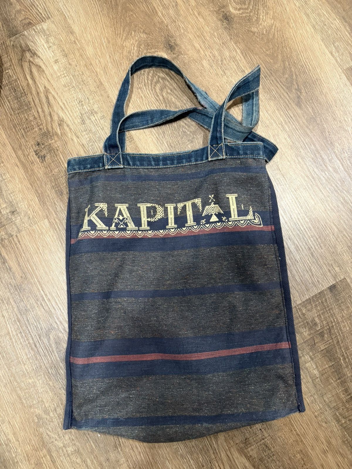 Kapital Kapital reversible Denim Tote Size ONE SIZE - 3 Thumbnail