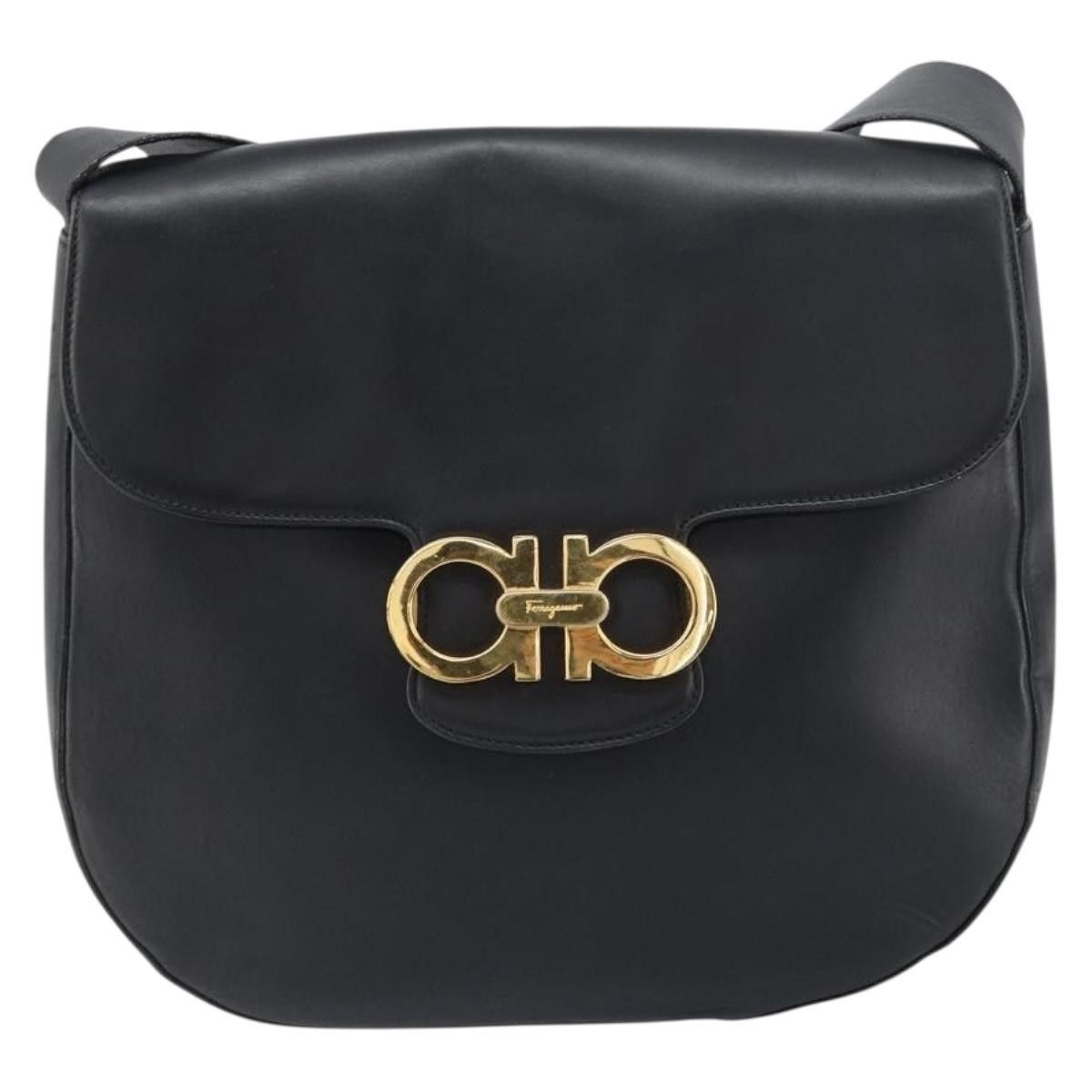 Salvatore Ferragamo Salvatore Ferragamo Gancini Leather Size ONE SIZE - 1 Thumbnail