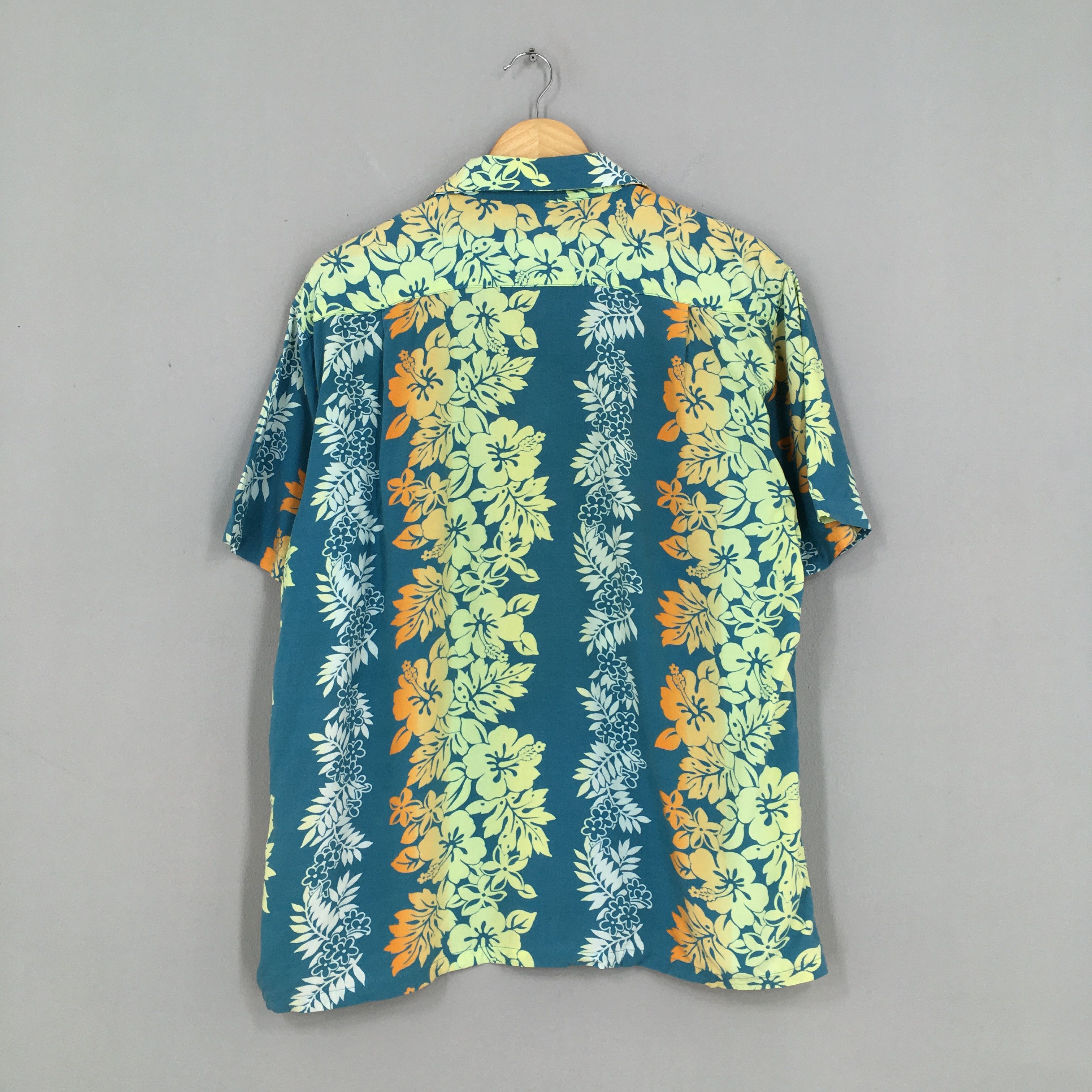 Vintage Vintage Hawaiian Hibiscus Flower Tropical Hawaii Shirt Size US M / EU 48-50 / 2 - 7 Thumbnail