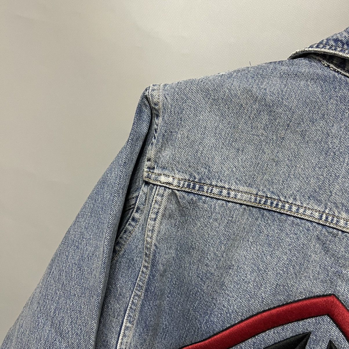 Rhude × Zara RHUDE x Zara CROPPED DENIM JACKET LIMITED Rhuigi NWT NEW Size US S / EU 44-46 / 1 - 6 Thumbnail