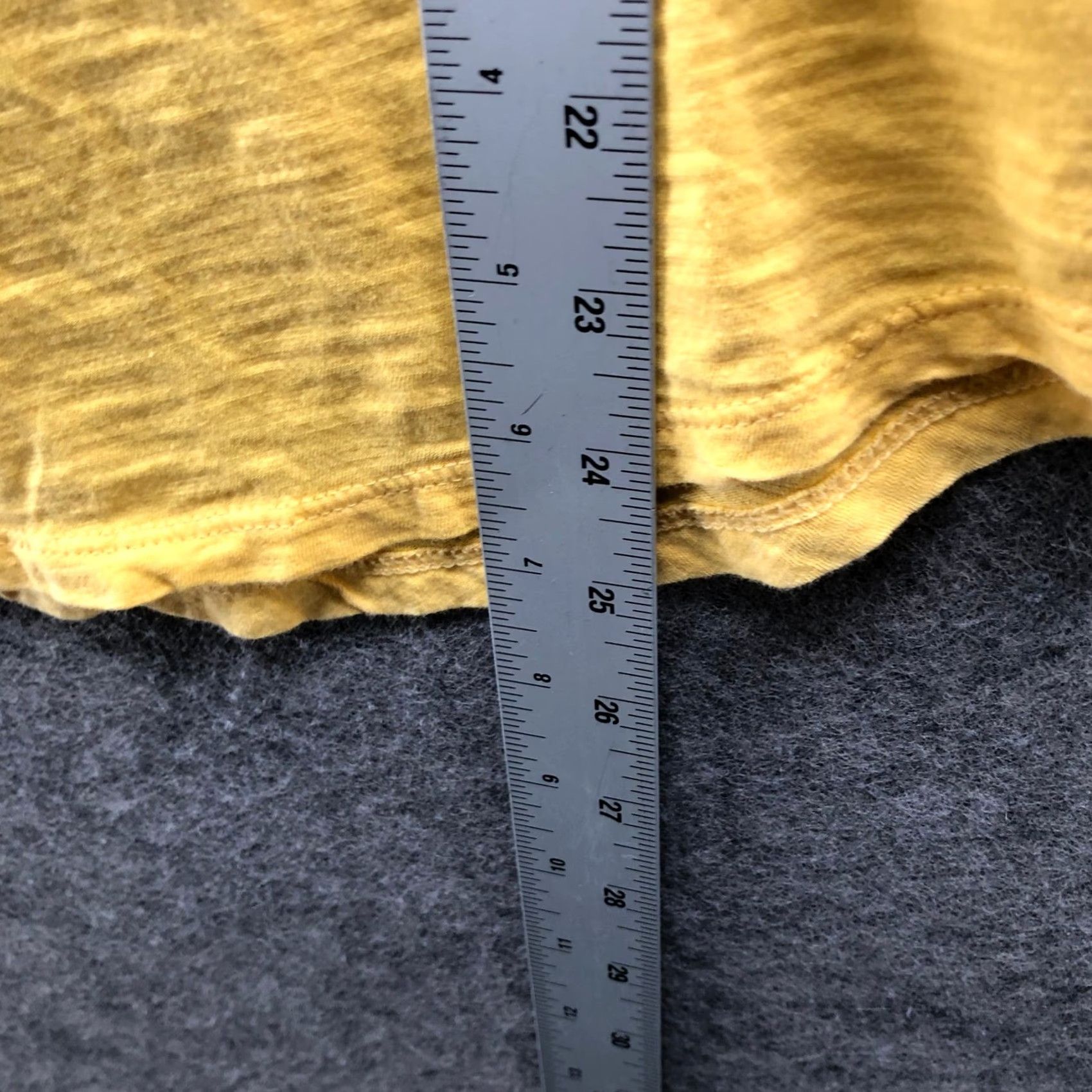Gap Gap Slub Knit Scoop Neck Tank Top Womens Medium Yellow Cotton Lightweight Sleeveless Tank Top Size M / US 6-8 / IT 42-44 - 8 Thumbnail