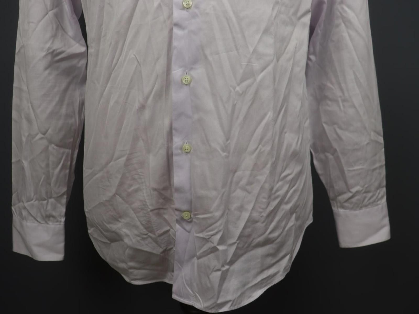 Armani Armani Pink 100% Cotton Collar Formal Dress Shirt Size 40 Size 38R - 12 Thumbnail