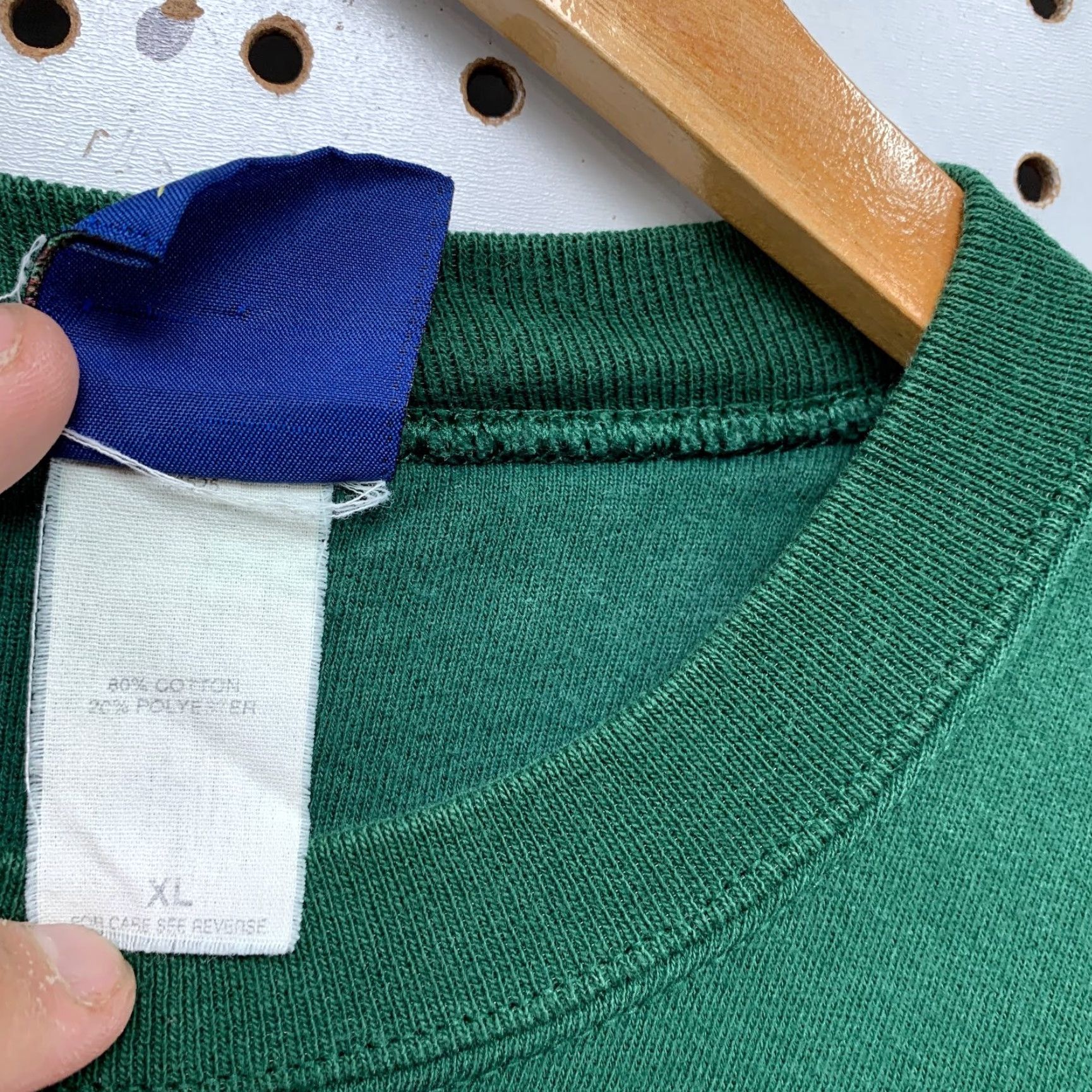 Vintage VINTAGE Oarsman Sweatshirt Crewneck Mens XL Green Embroidered Vineyard Made USA 90s Style Mens Sweatshirt Size US XL / EU 56 / 4 - 5 Thumbnail