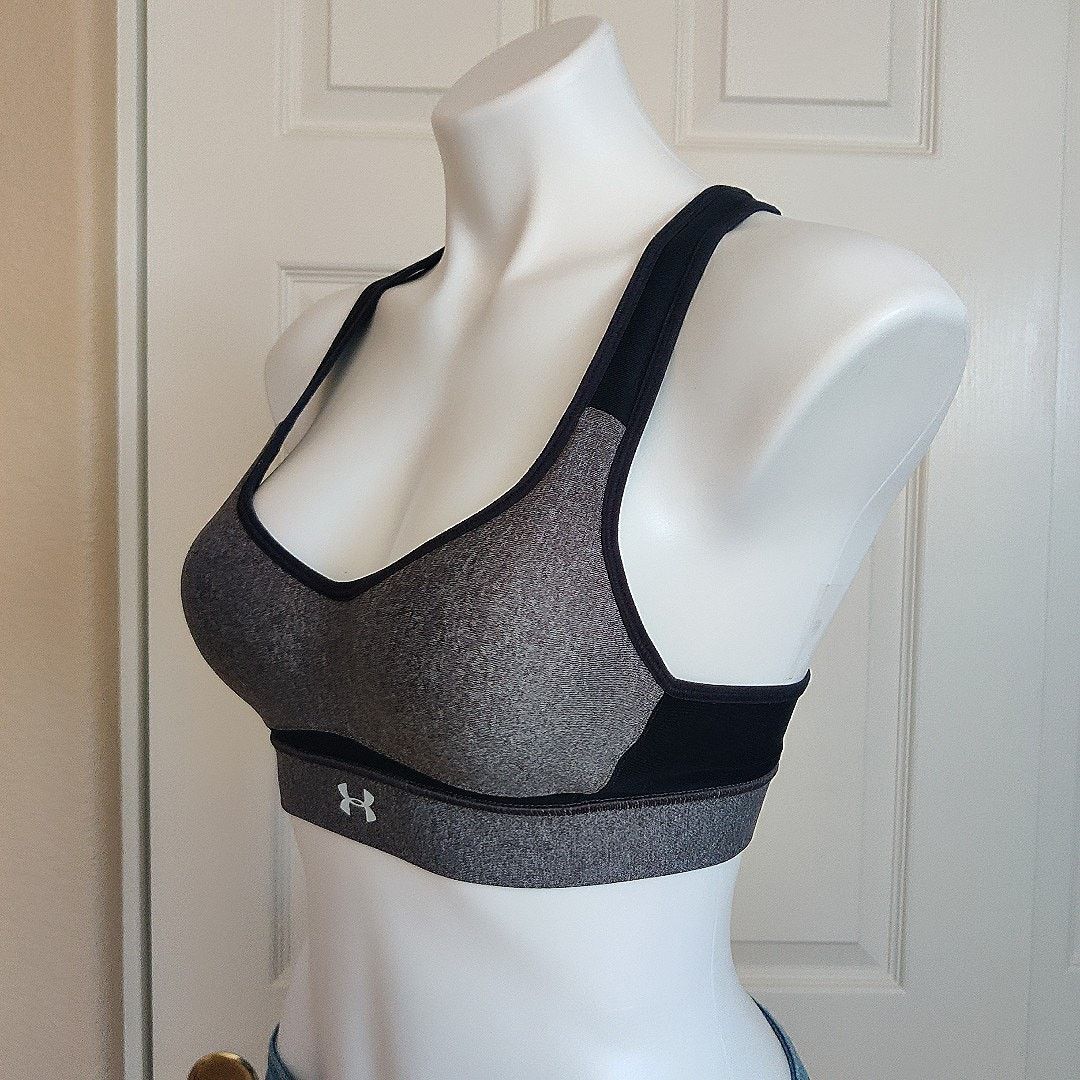 Under Armour HeatGear high impact racerback sports bra 32A Size ONE SIZE - 3 Thumbnail