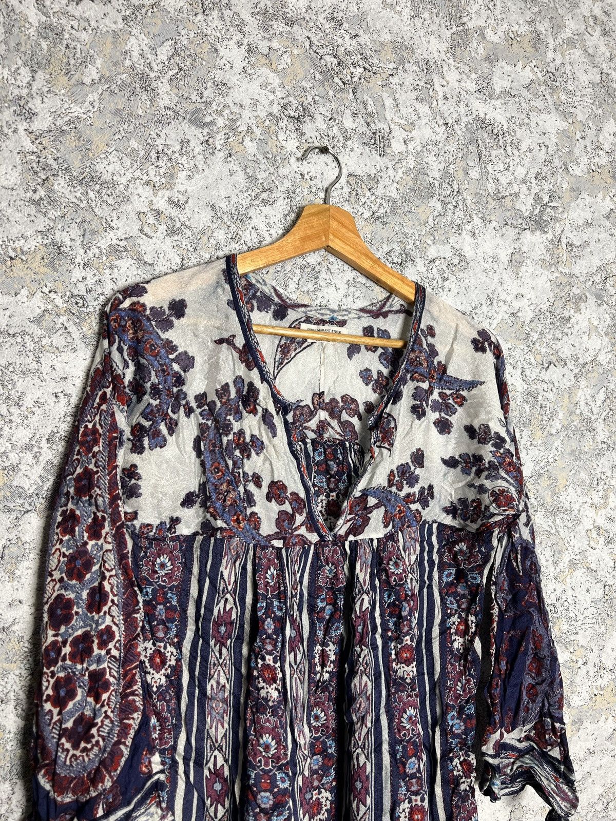 Isabel Marant × Isabel Marant Etoile Isabel Marant Etoile Tresha Paisley Print Tunic Dress Size 3 Size S / US 4 / IT 40 - 3 Thumbnail