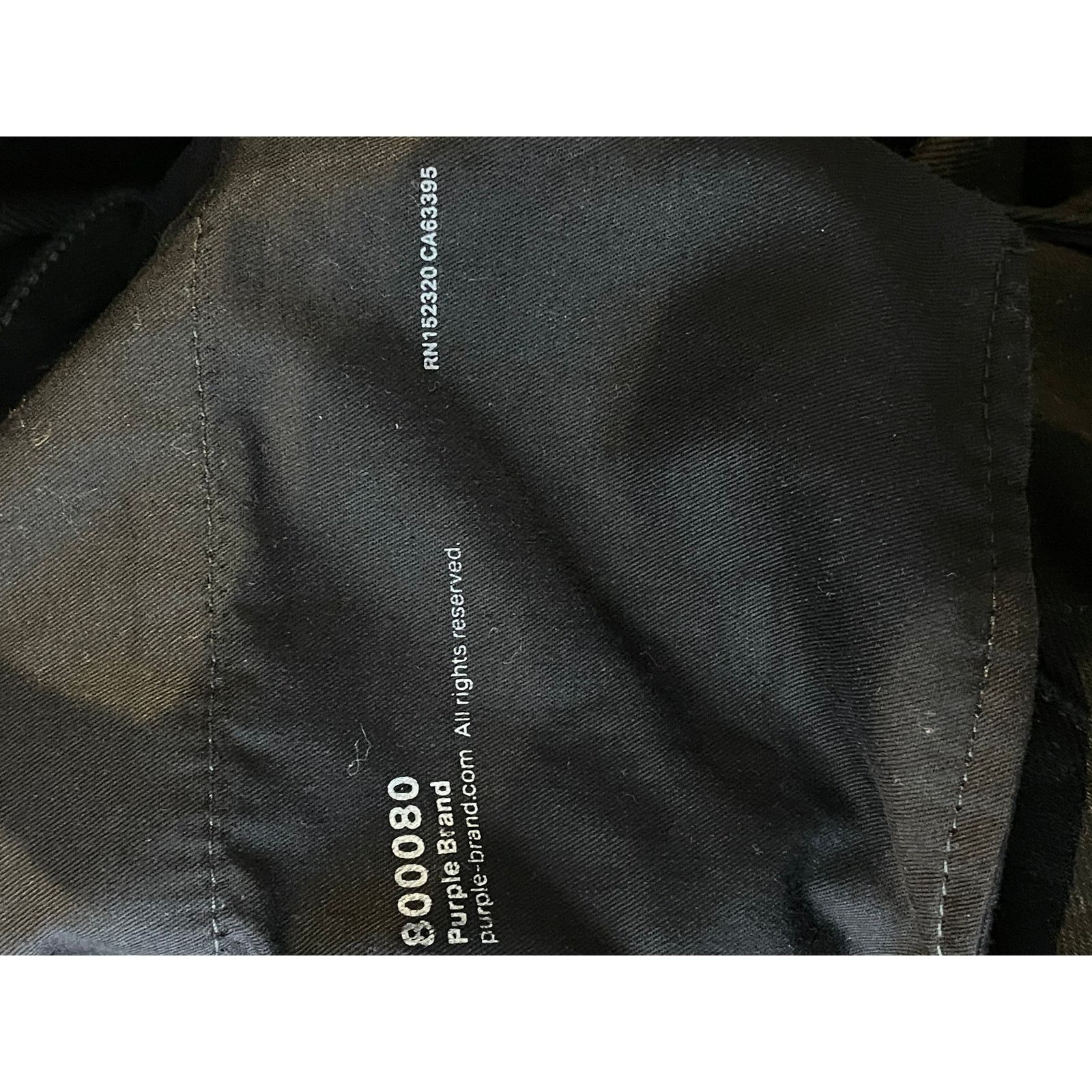 Purple Brand Black Jeans
