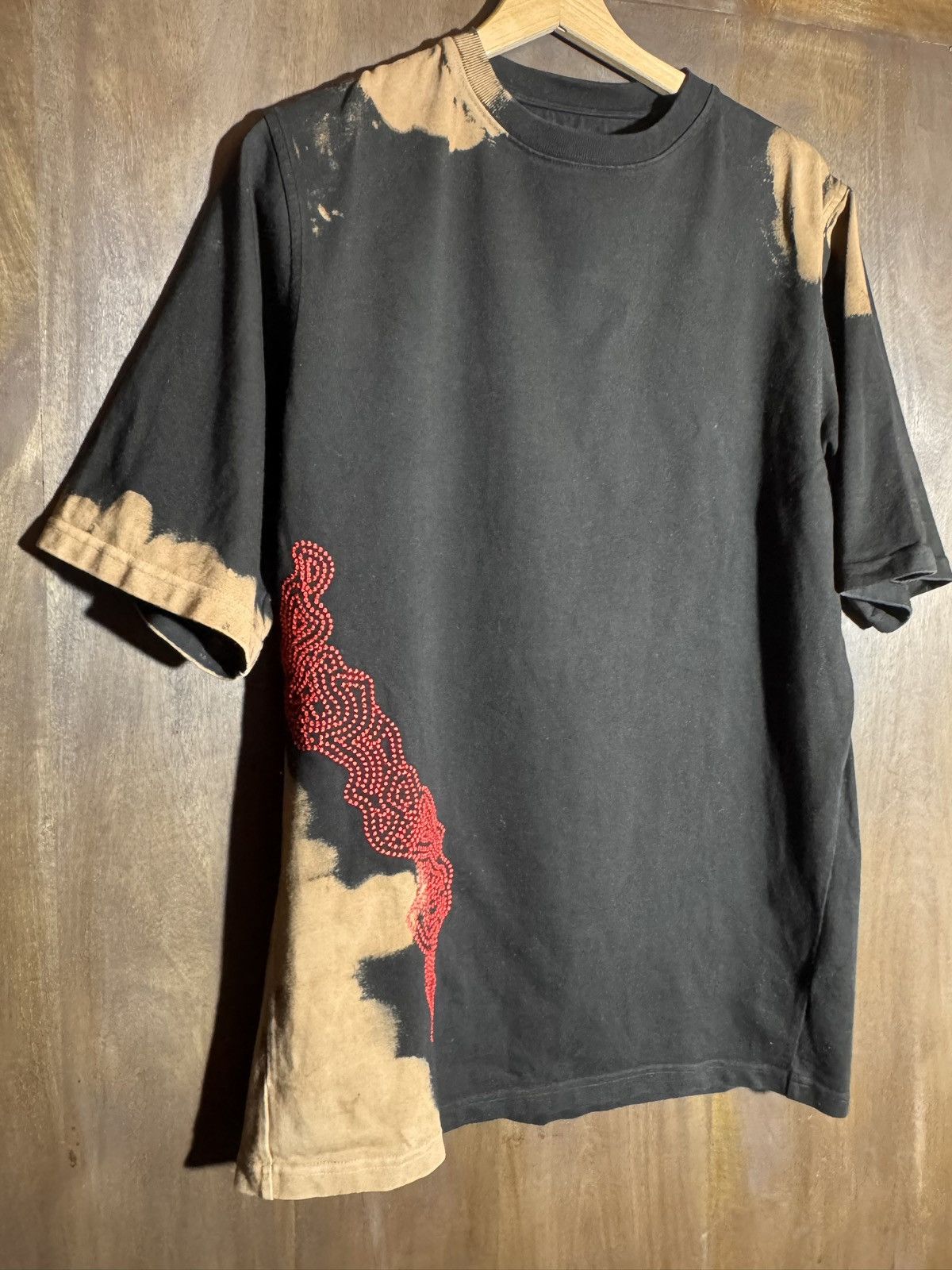 Damir Doma damir doma runway fw18 embroderied bleached t-shirt XS Size US XS / EU 42 / 0 - 9 Thumbnail