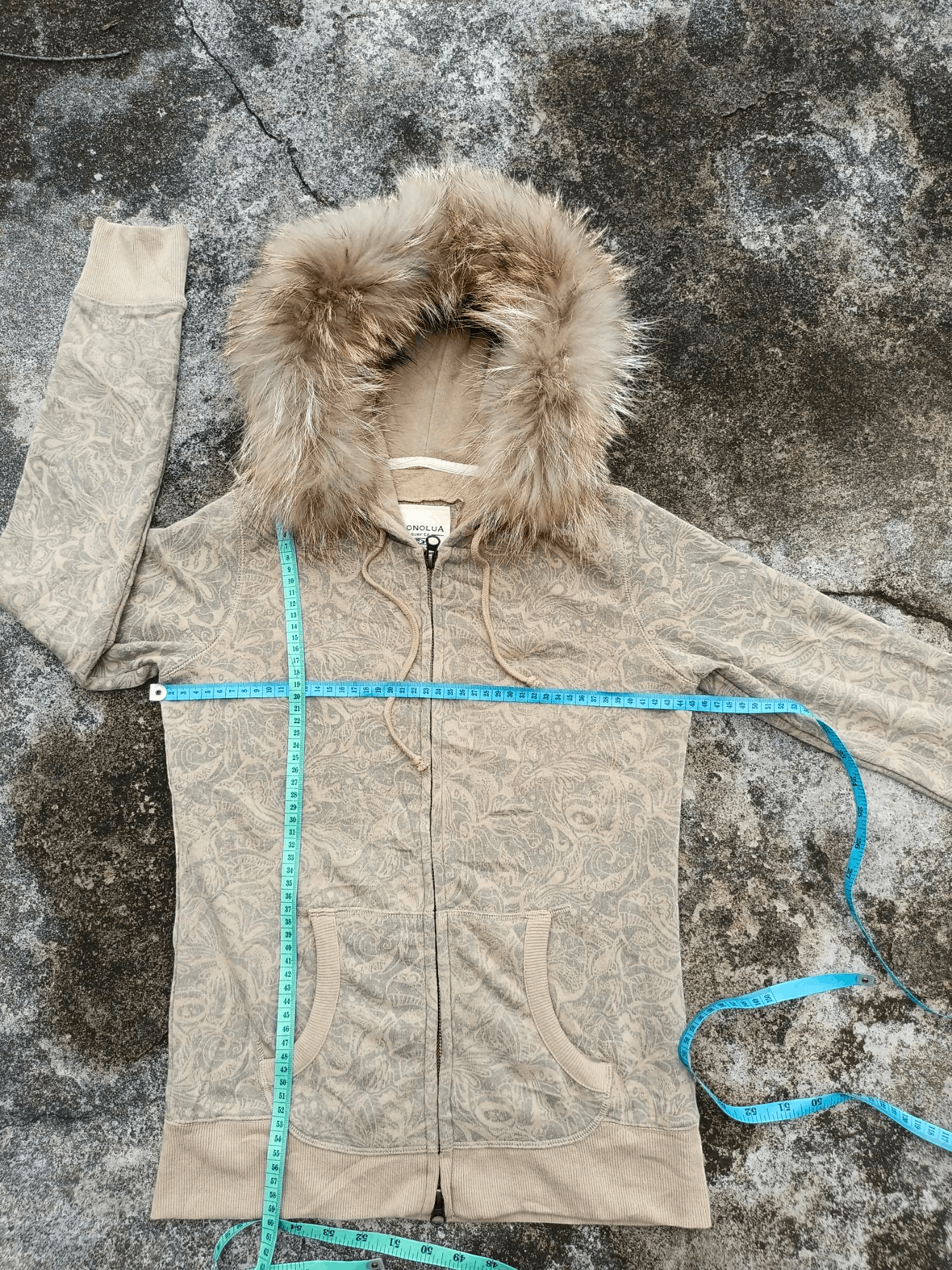If Six Was Nine × Japanese Brand × Le Grande Bleu (L.G.B.) Crazy fur Hoodie Honolua Surf.co All Over Flower Print Size US M / EU 48-50 / 2 - 8 Thumbnail