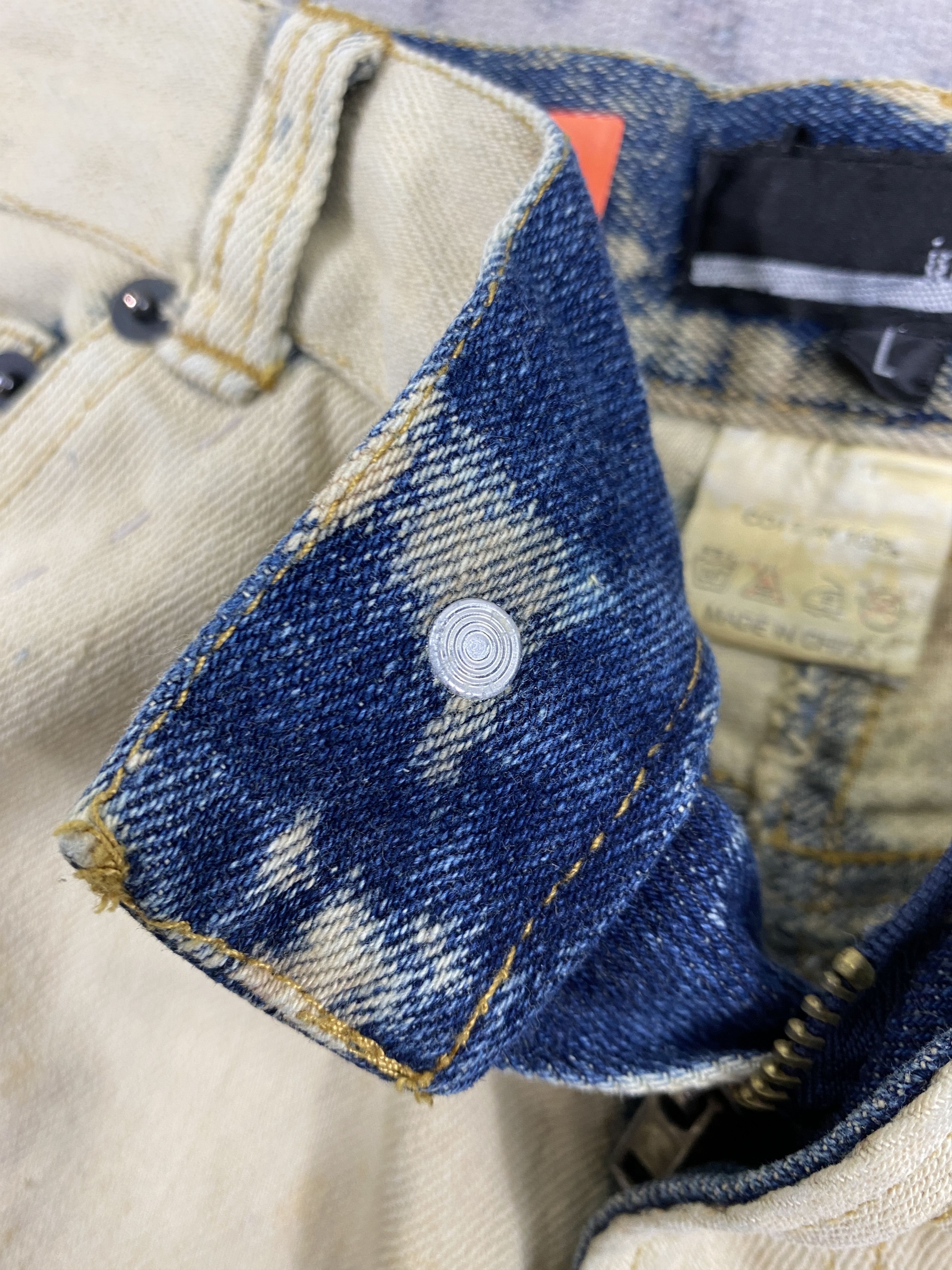If Six Was Nine Japanese Brand In The Attic Jeans 31x33.5 Denim - JN3639 Size US 31 - 7 Thumbnail