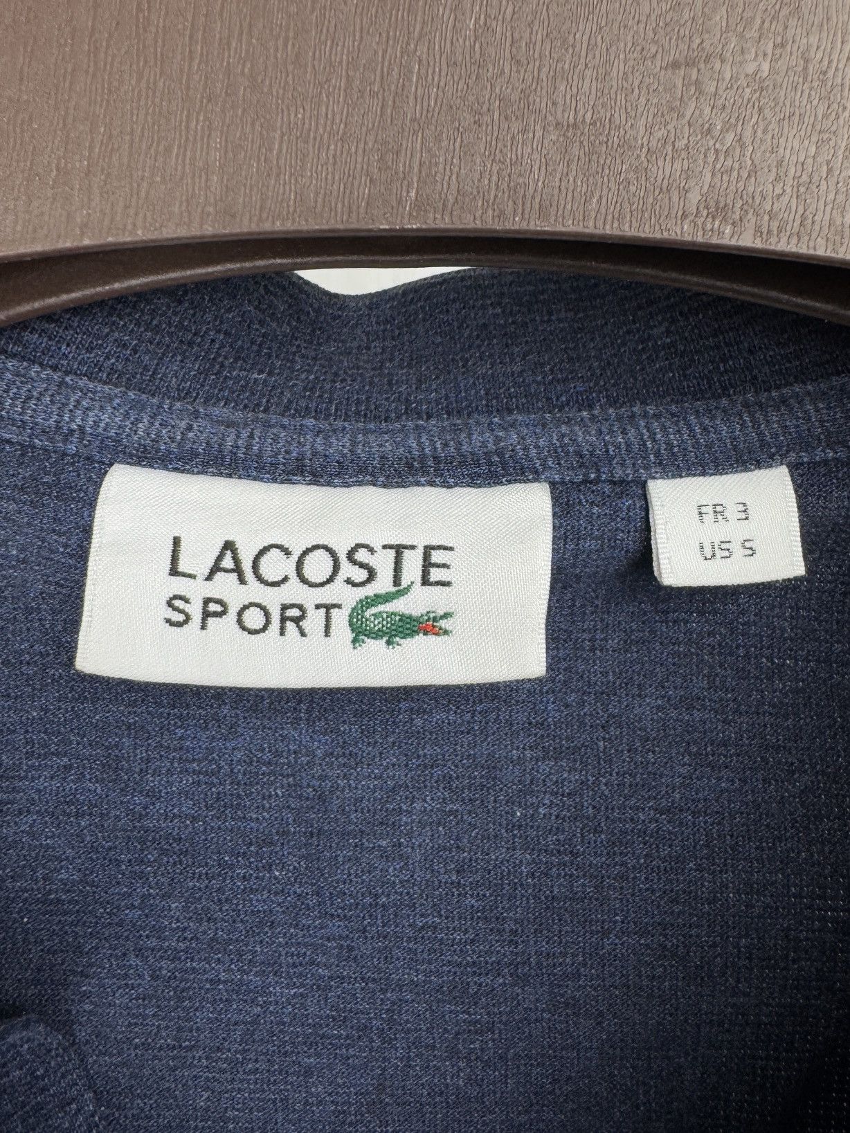 Lacoste Lacoste Sport blue basic polo shirt size S Size US S / EU 44-46 / 1 - 9 Thumbnail