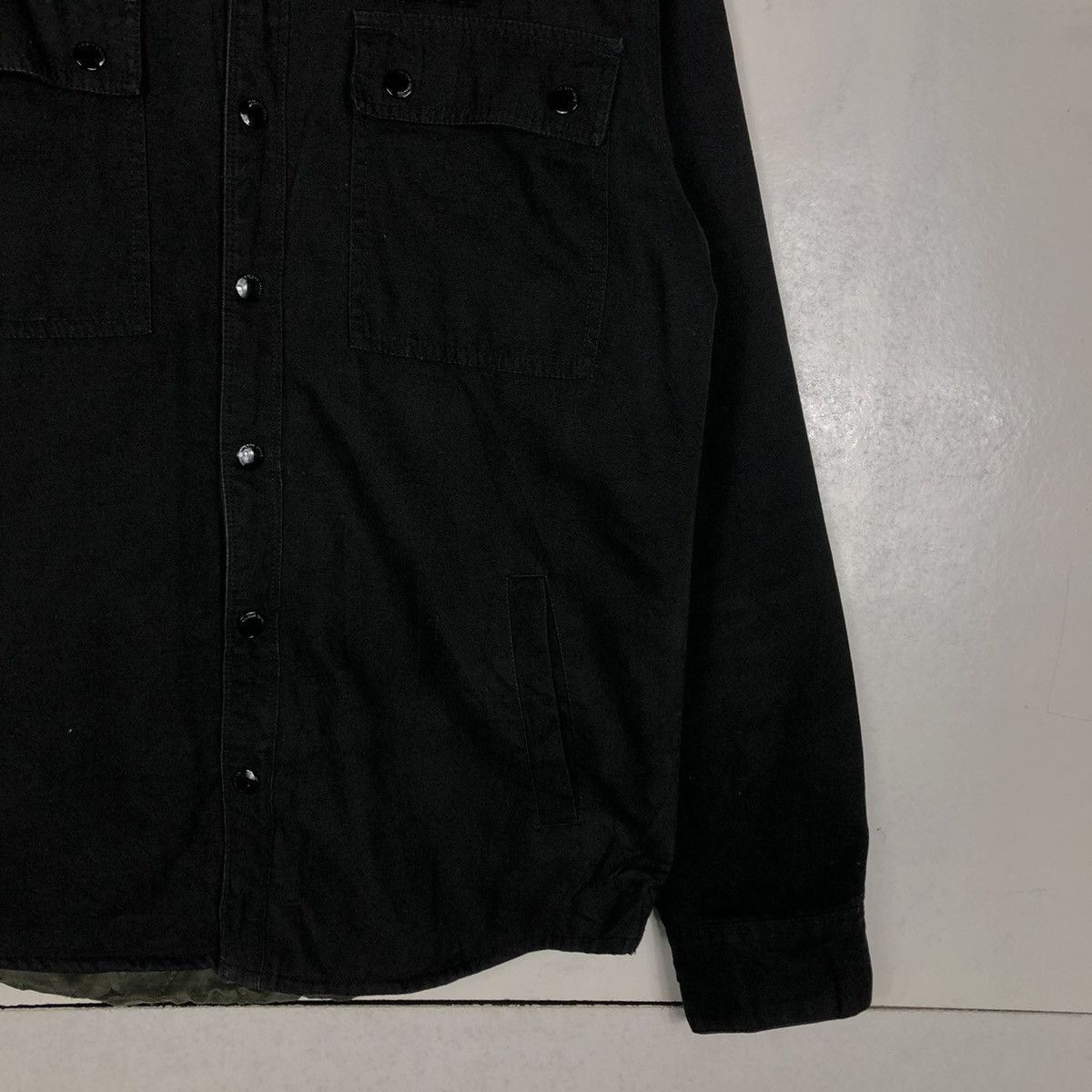 Japanese Brand 📌VINTAGE BIKER WOOL JACKET VOLCOM CARGO POCKET Size US M / EU 48-50 / 2 - 7 Thumbnail
