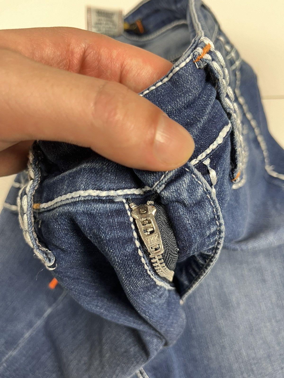 True Religion True Religion Joey Denim Blue Pants Size US 33 - 5 Thumbnail