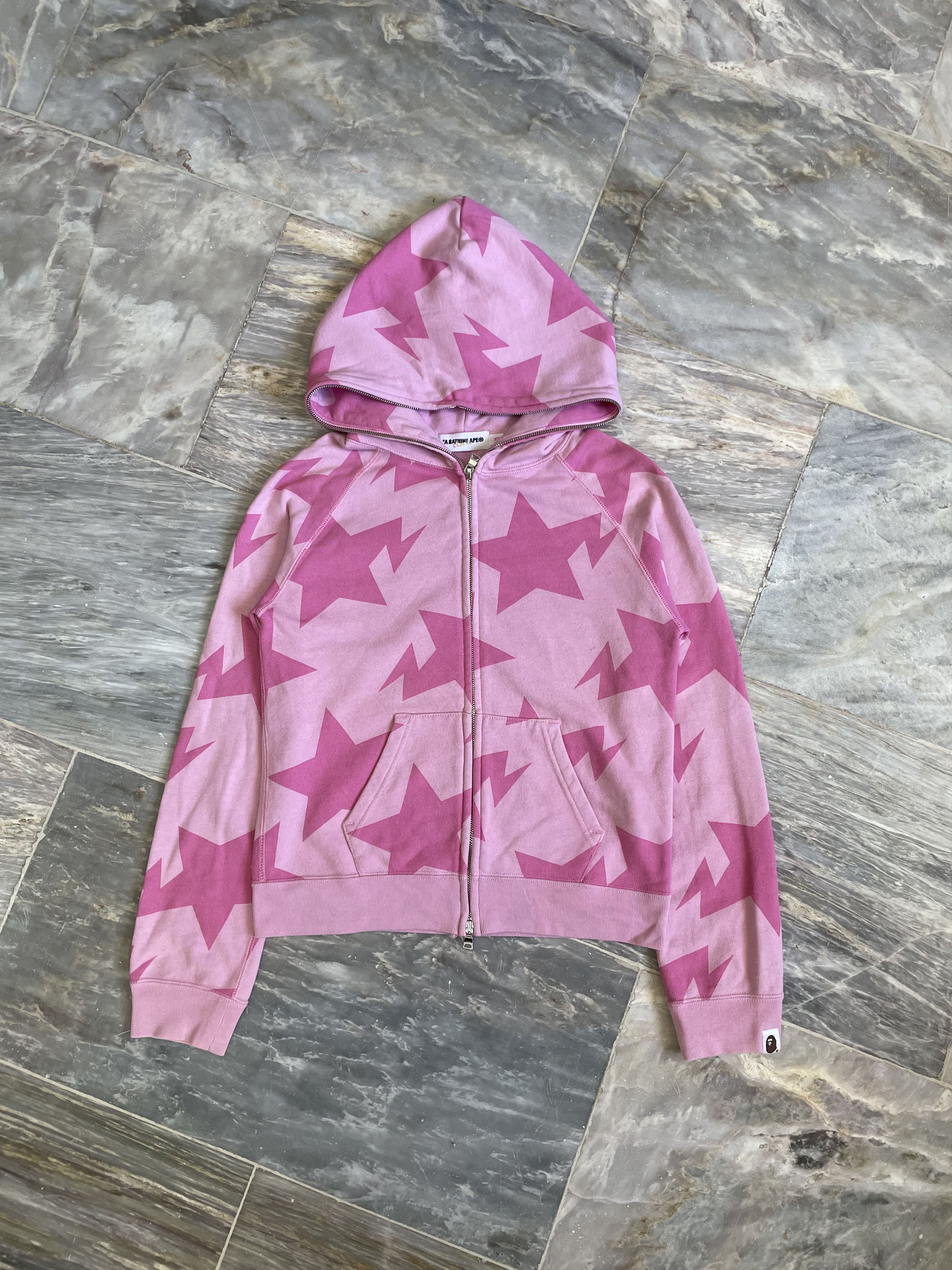 Bape × Nigo OG Bape Classic - Bapesta Full Zip Hoodie Size XXS / US 00 / IT 34 - 1 Thumbnail