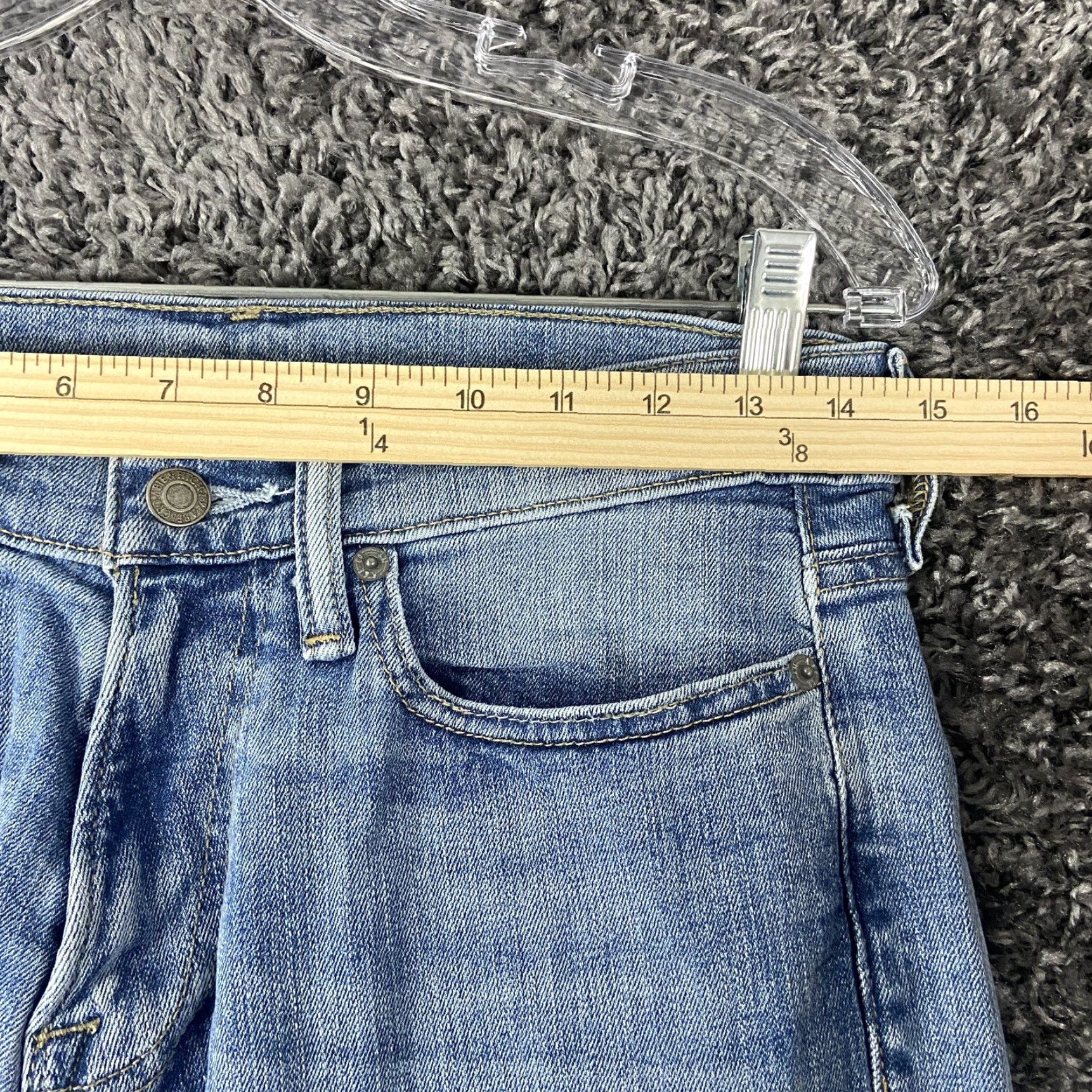 Abercrombie & Fitch Abercrombie & Fitch Jeans Men's 28x31 Blue Athletic Skinny Stretch Denim Mens Size US 28 / EU 44 - 7 Thumbnail