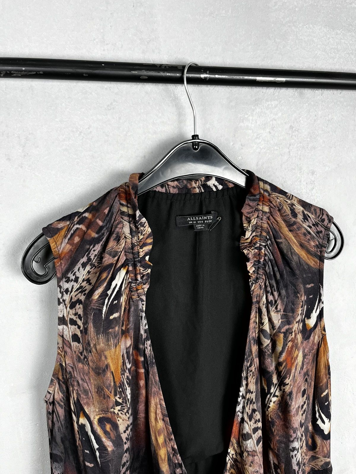 Allsaints × Designer Allsaints leopard cardigan Size M / US 6-8 / IT 42-44 - 5 Thumbnail