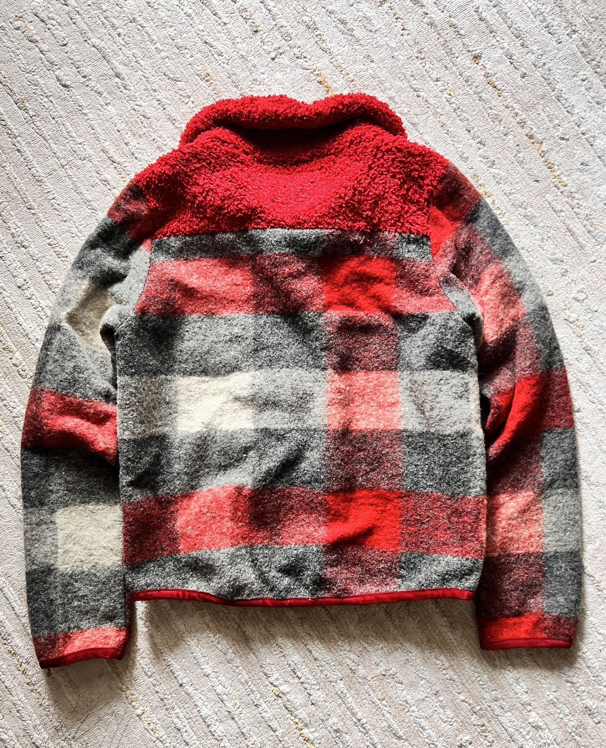 The North Face × Vintage Vintage The North Face Checked Wool Jacket Size US S / EU 44-46 / 1 - 2 Thumbnail