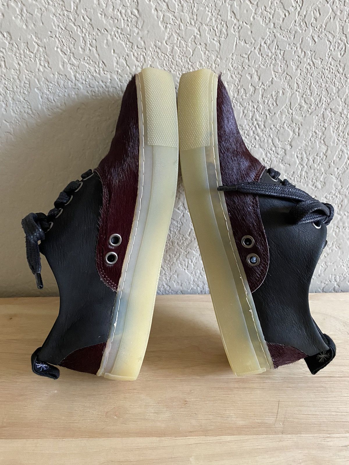 Silent By Damir Doma Silent Damir Doma Ferina Leather Pony Hair Low Top Sneaker Size US 6 / IT 36 - 5 Thumbnail