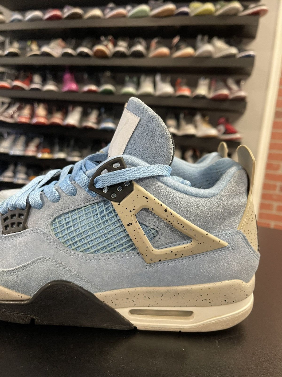 Jordan Brand Size 10.5 - Jordan 4 University Blue Used No Box! Size US 10.5 / EU 43-44 - 5 Thumbnail