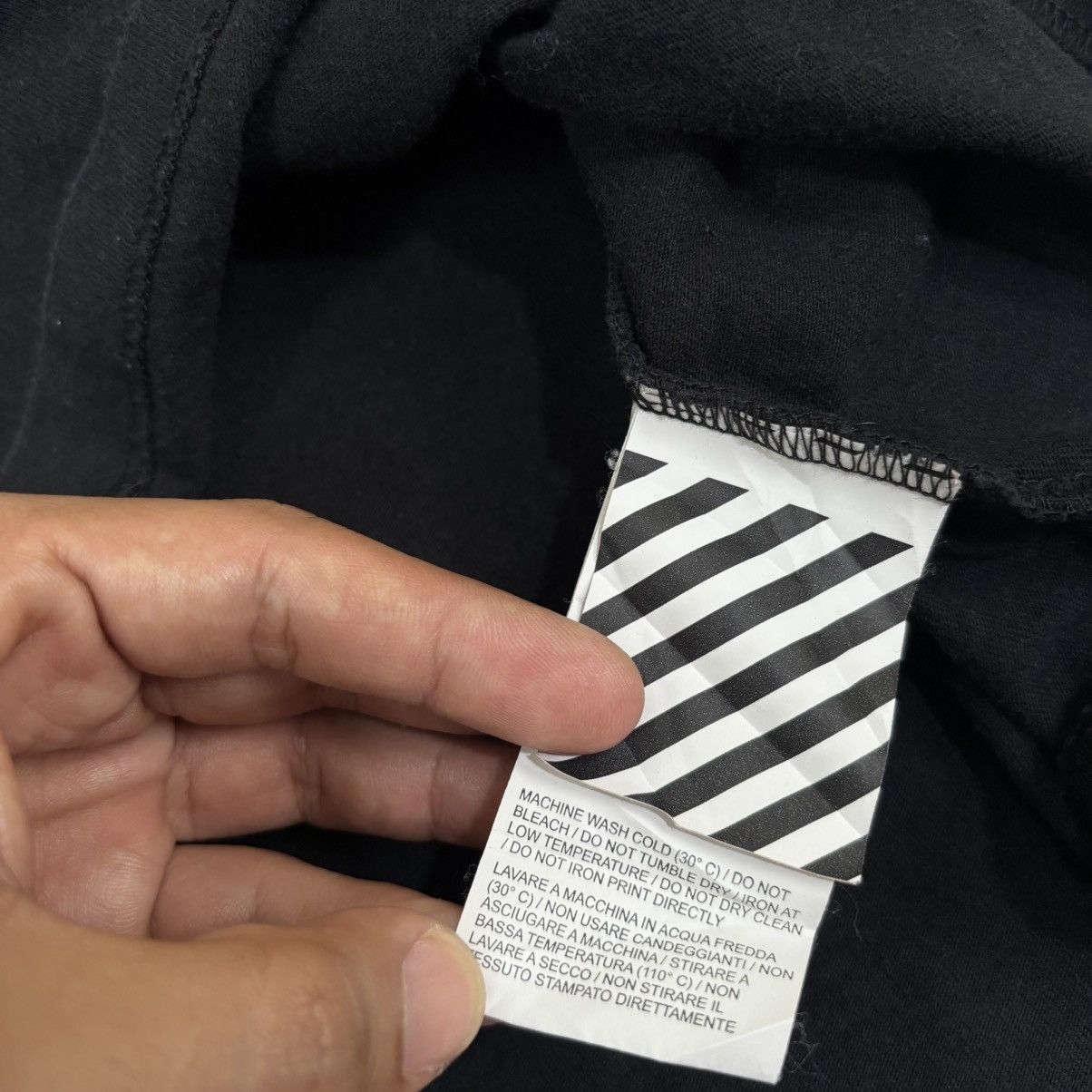 Off-White OFF-WHITE 18SS DIAG TEMPERATURE TEE / T Shirt Size US L / EU 52-54 / 3 - 8 Thumbnail
