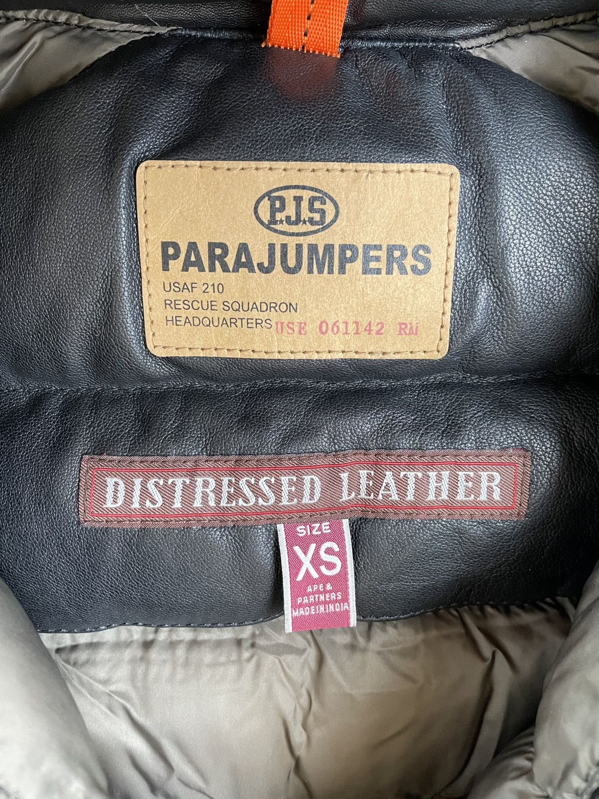 Parajumpers Parajumpers Jodie Leather Jacket Women's Size XS / US 0-2 / IT 36-38 - 7 Thumbnail