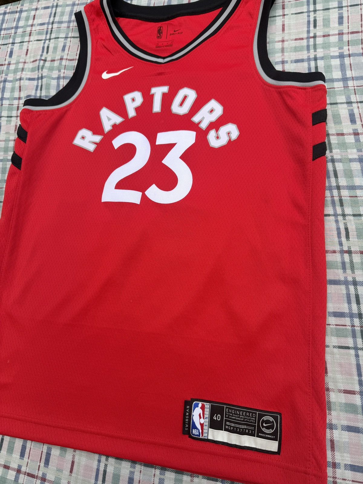 Nike Nike Toronto Raptors Fred VanVleet NBA Jersey Size US S / EU 44-46 / 1 - 3 Thumbnail