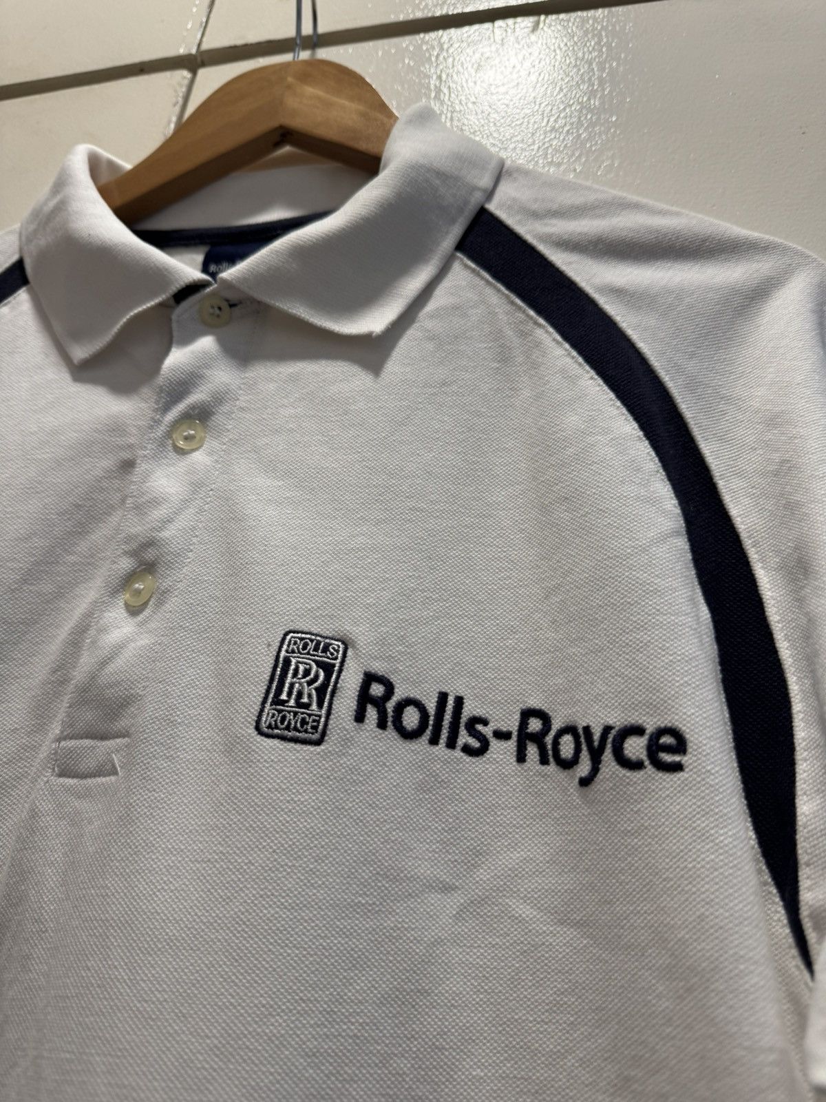 Vintage Rolls Royce Polo Size US M / EU 48-50 / 2 - 2 Thumbnail