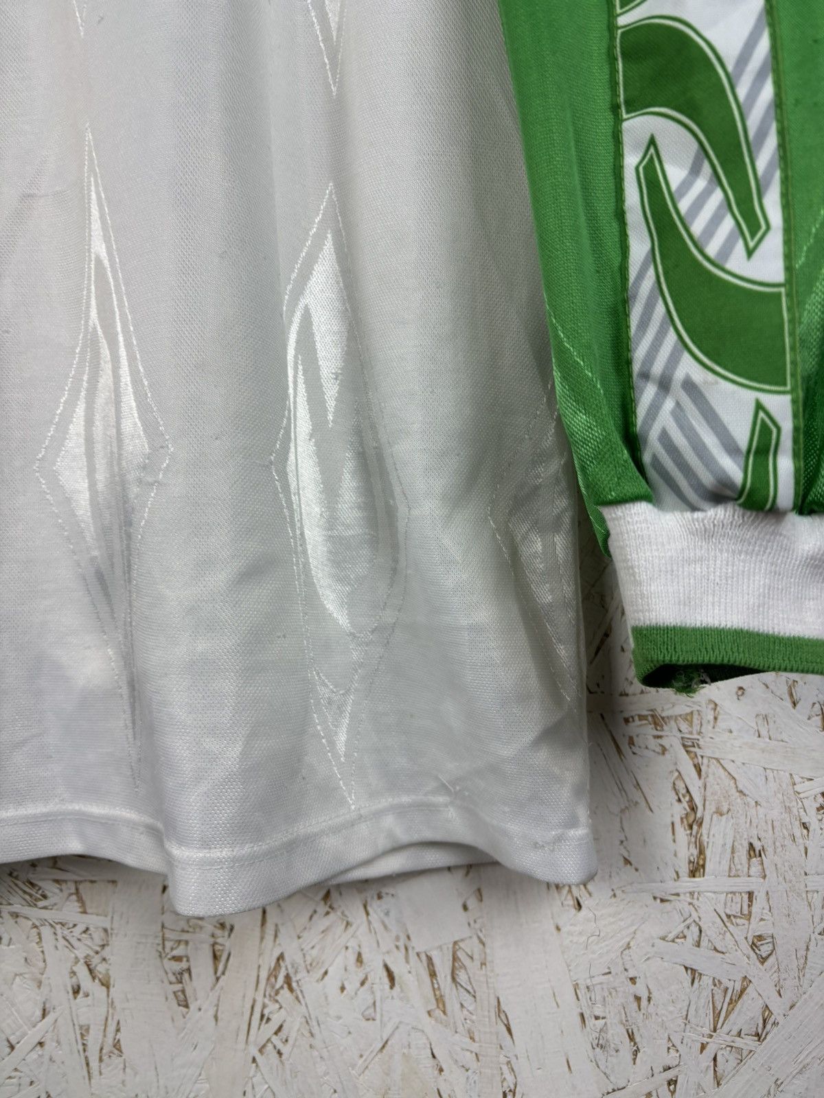 Puma 90s Puma Werder Bremen 1995/96 Home Kit Long Sleeve Jersey L Size US L / EU 52-54 / 3 - 5 Thumbnail