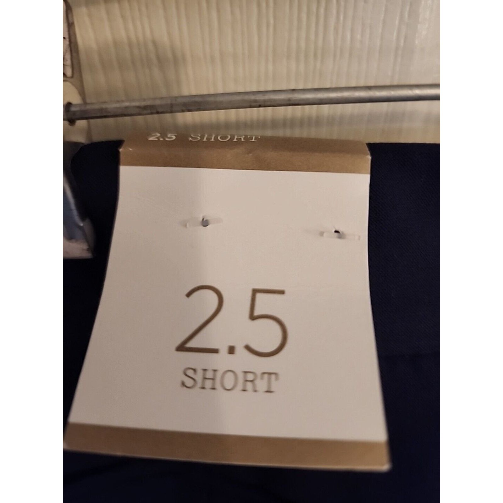 Chicos NWT Sz 14 Chico's 2.5 Short Pants Midnight Blue Grandeur Size 36" / US 14 / IT 50 - 5 Thumbnail