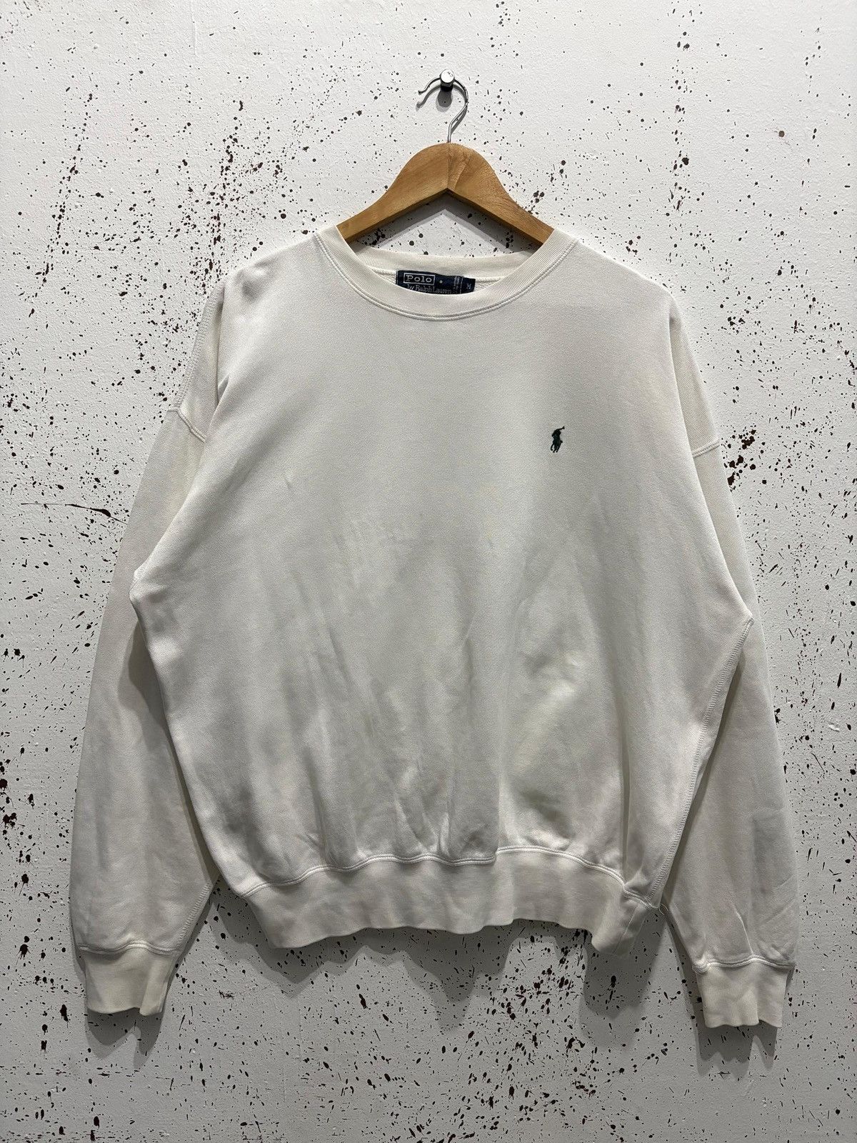 Polo Ralph Lauren Vintage 90s‼️ Polo Ralph Lauren Baggy Crewneck Sweatshirt Size US XS / EU 42 / 0 - 3 Thumbnail