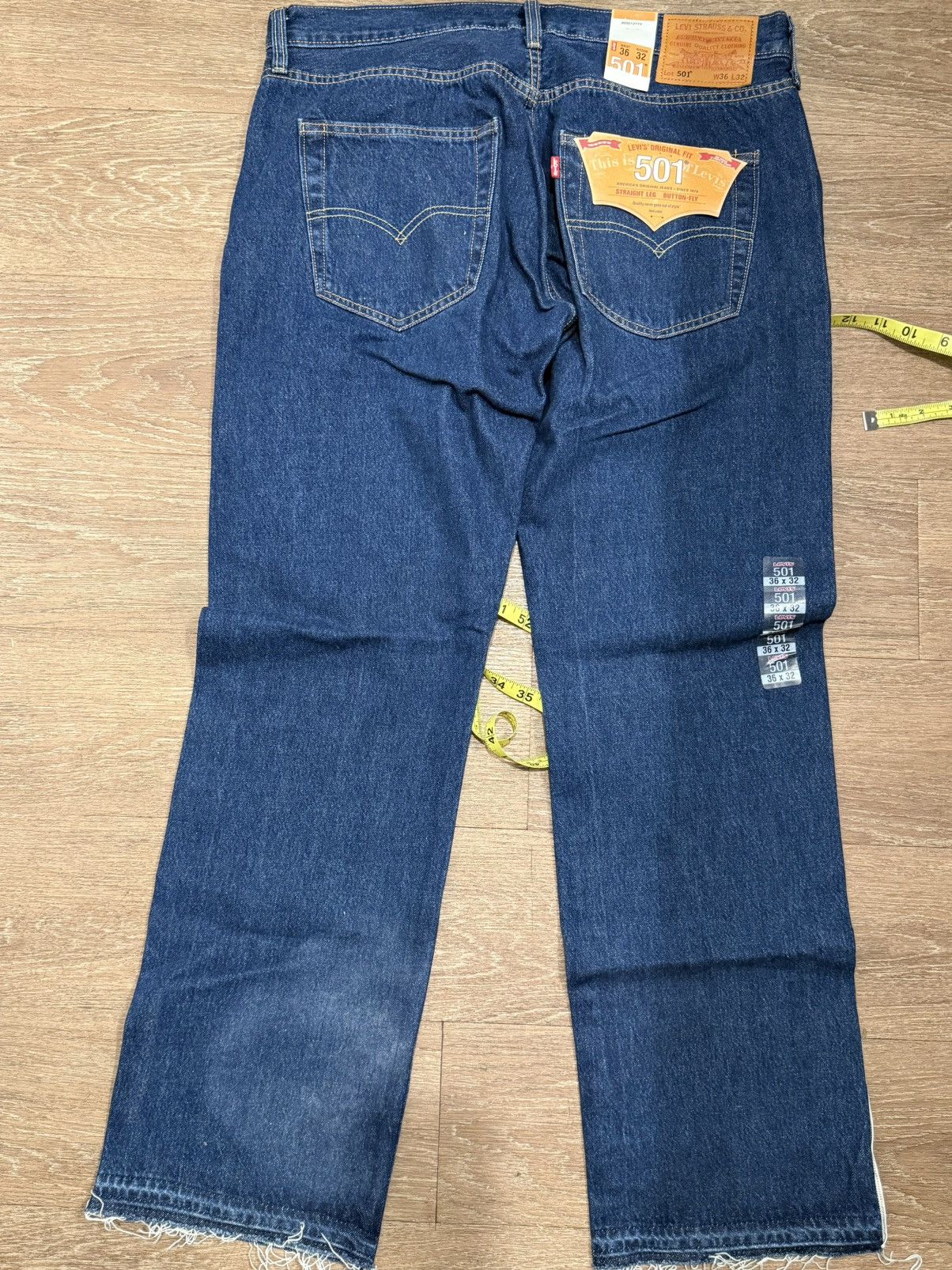 Levi's ***FINAL DROP***RARE BNWT LEVIS 501 REVERSE SELVEDGE 36x32 Size US 36 / EU 52 - 22 Thumbnail