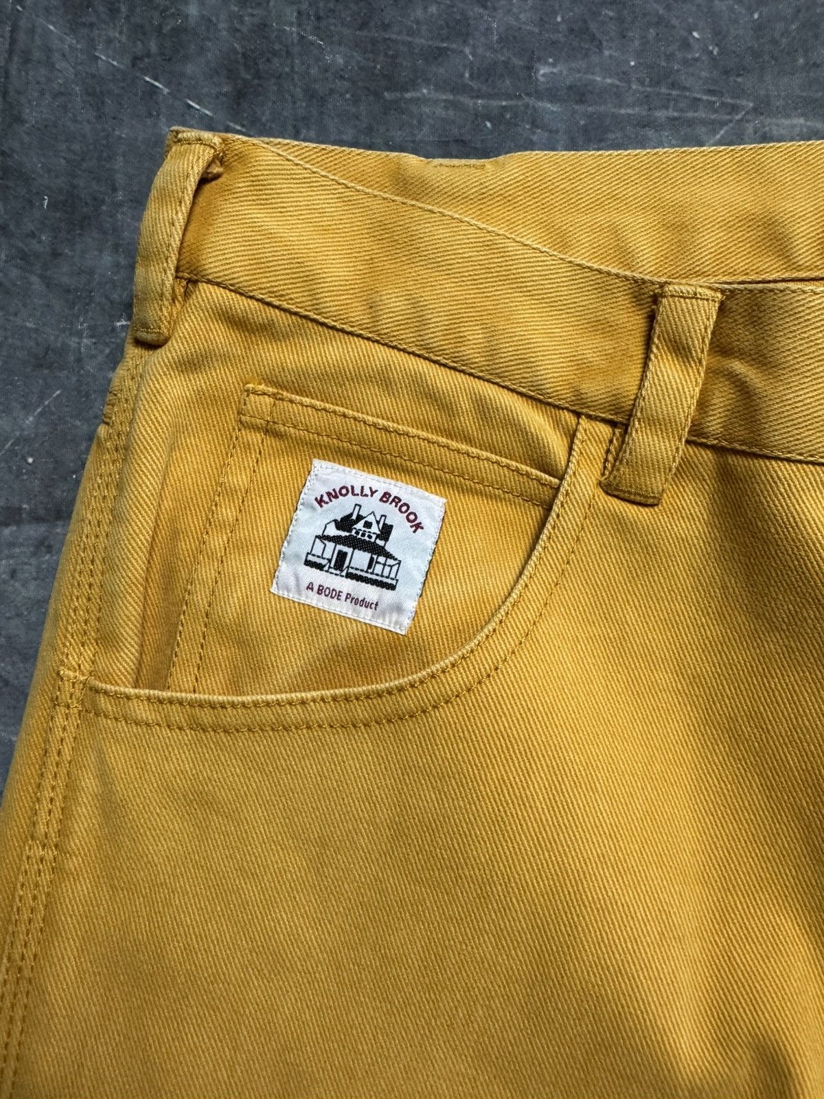 Bode Bode KnollyBrook Trousers in Yellow Size 31 Size US 31 - 5 Thumbnail