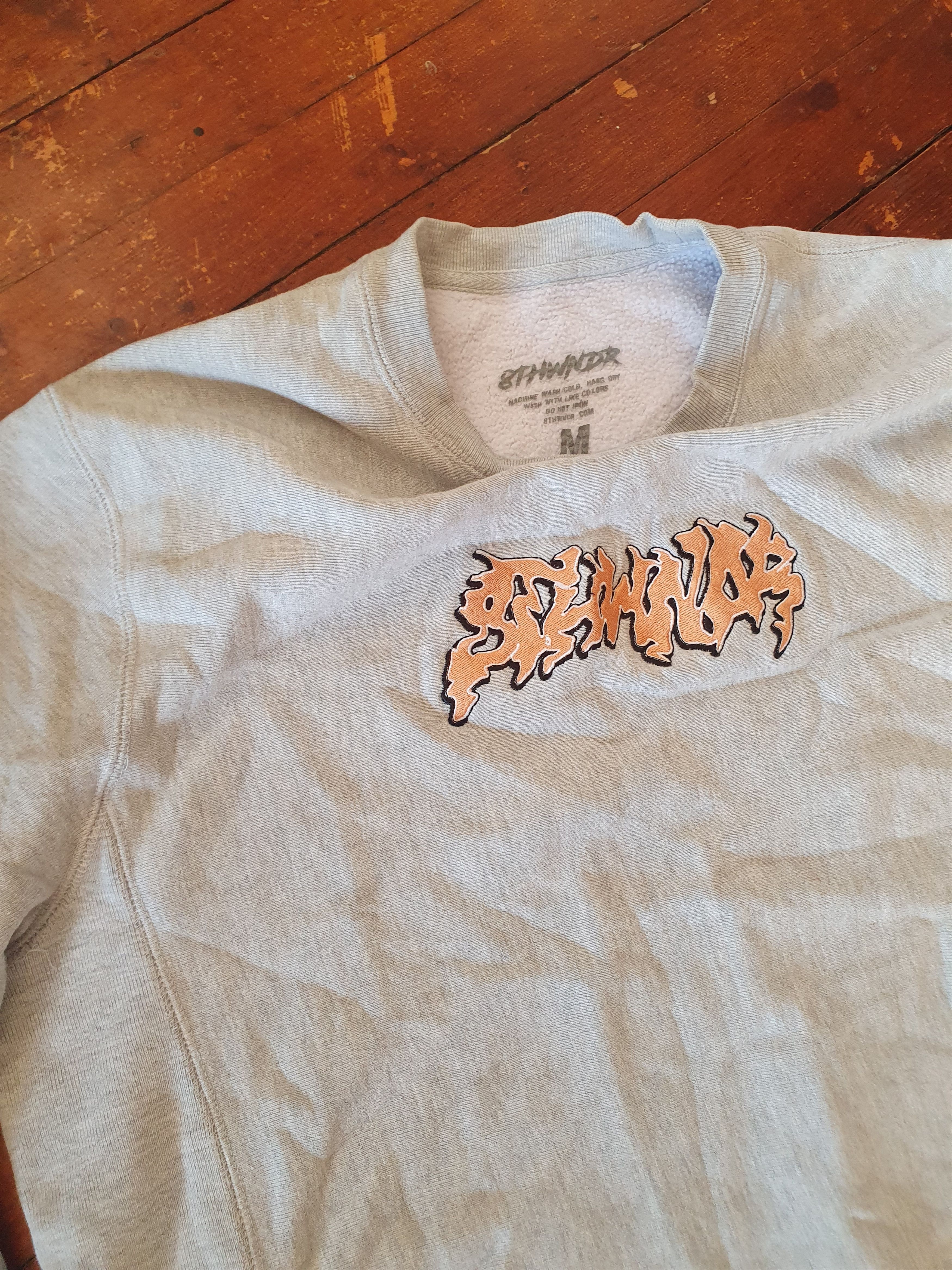8THWNDR 8thwndr Sweatshirt Embroidery Spell Out sz M Size US M / EU 48-50 / 2 - 1 Thumbnail
