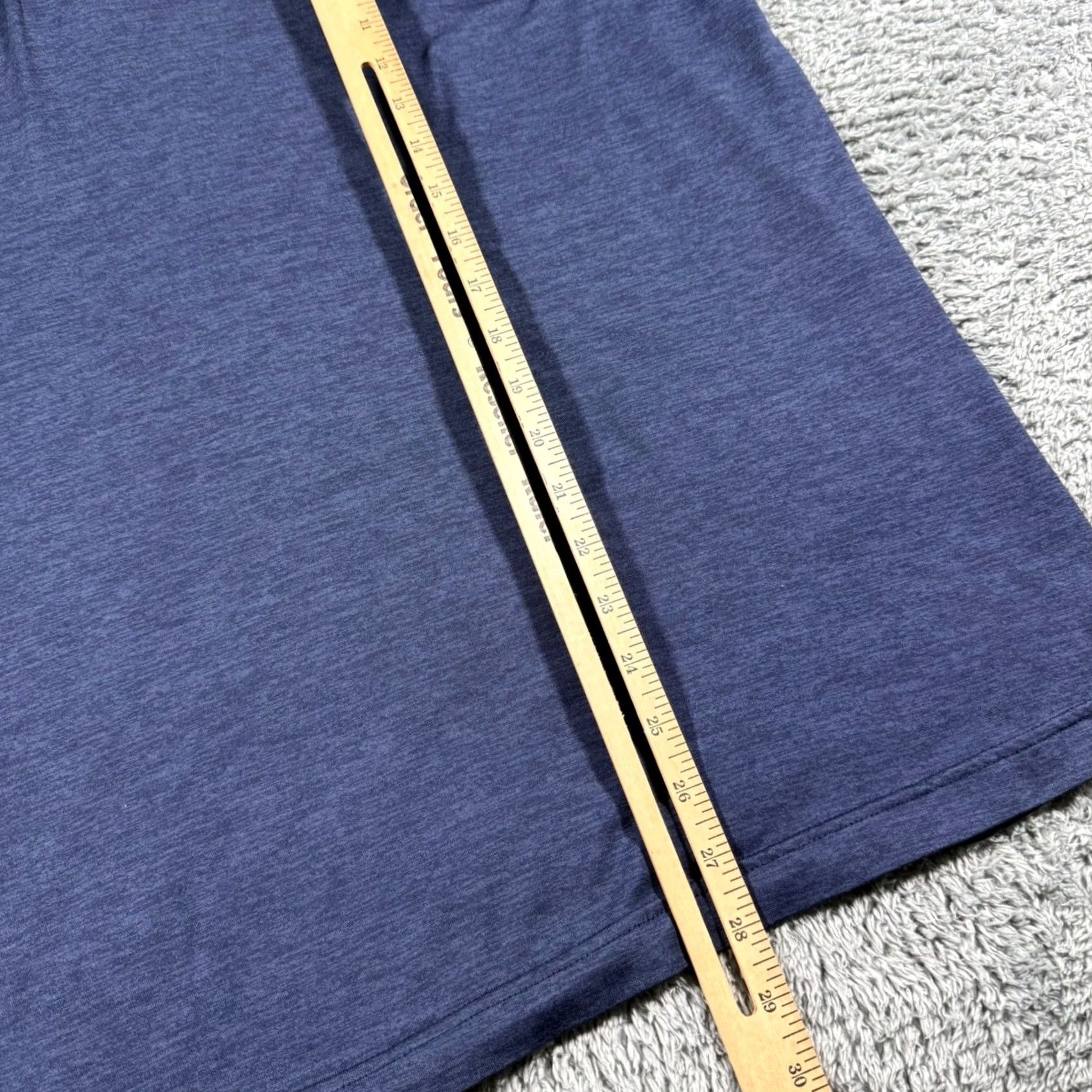 Under Armour Under Armour Hoodie Mens 2XL Navy Loose Performance Lightweight Henley Button Spring Summer Fall Breathable Moisture Wicking Logo Raglan Shirt Size US XXL / EU 58 / 5 - 7 Thumbnail