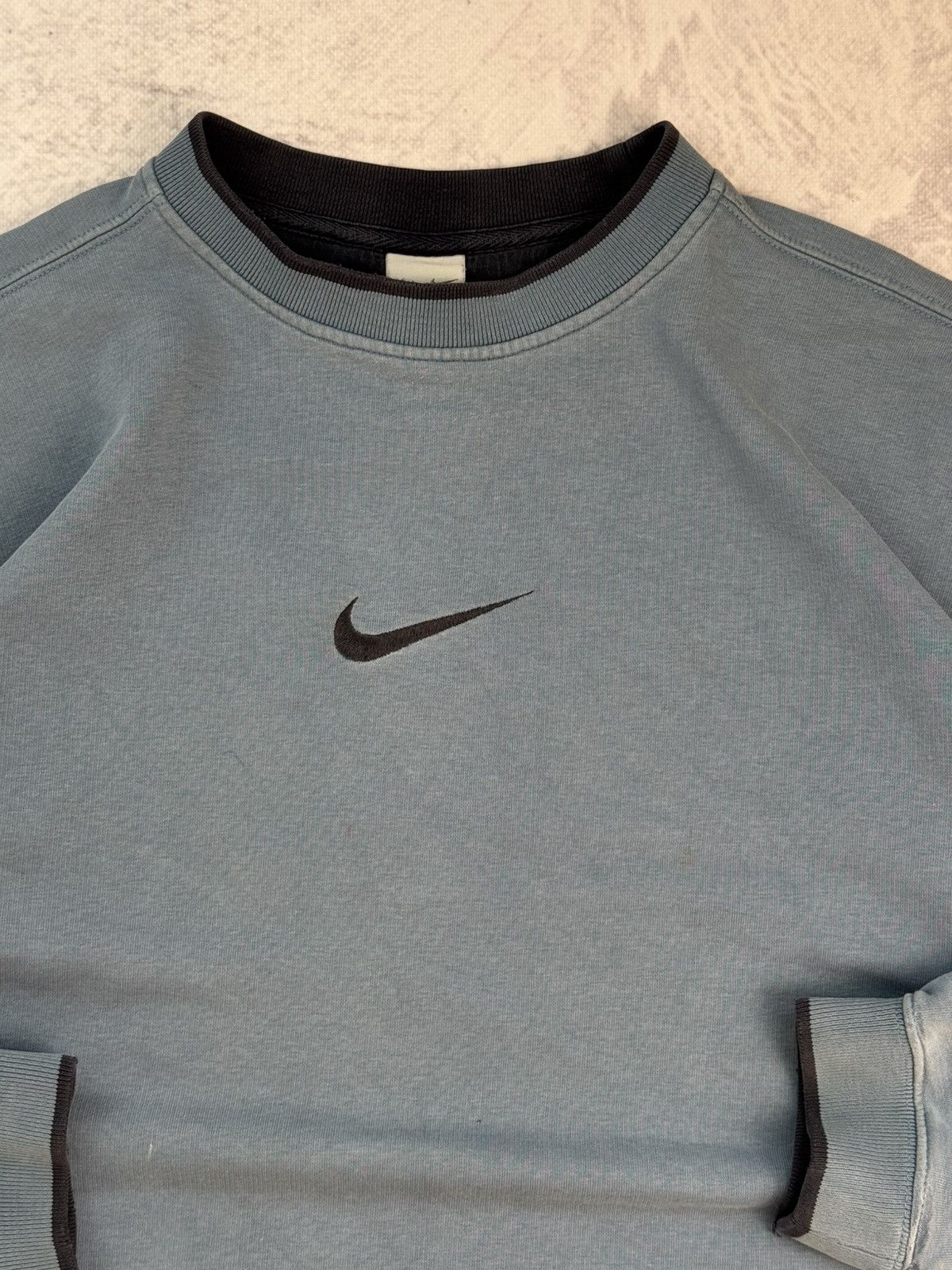 Nike × Vintage NIKE VINTAGE CENTER LOGO OVERSIZE BOXY SWEATSHIRT Size US XL / EU 56 / 4 - 3 Thumbnail