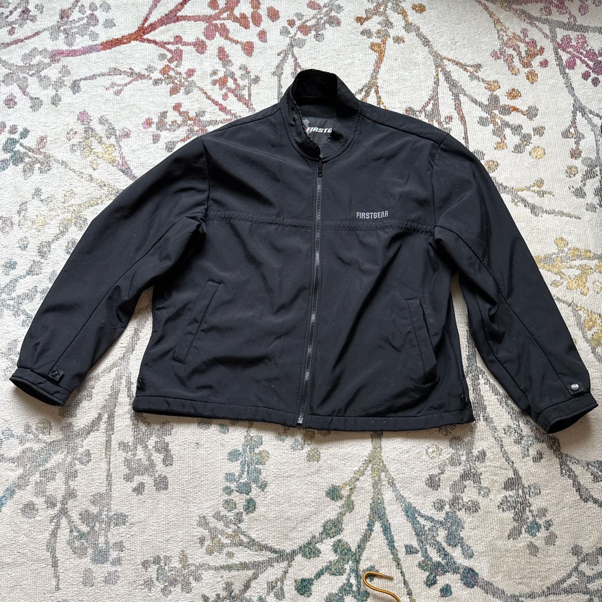 FirstGear Black Firstgear motorcycle jacket men’s 2XL Size US XXL / EU 58 / 5 - 1 Thumbnail