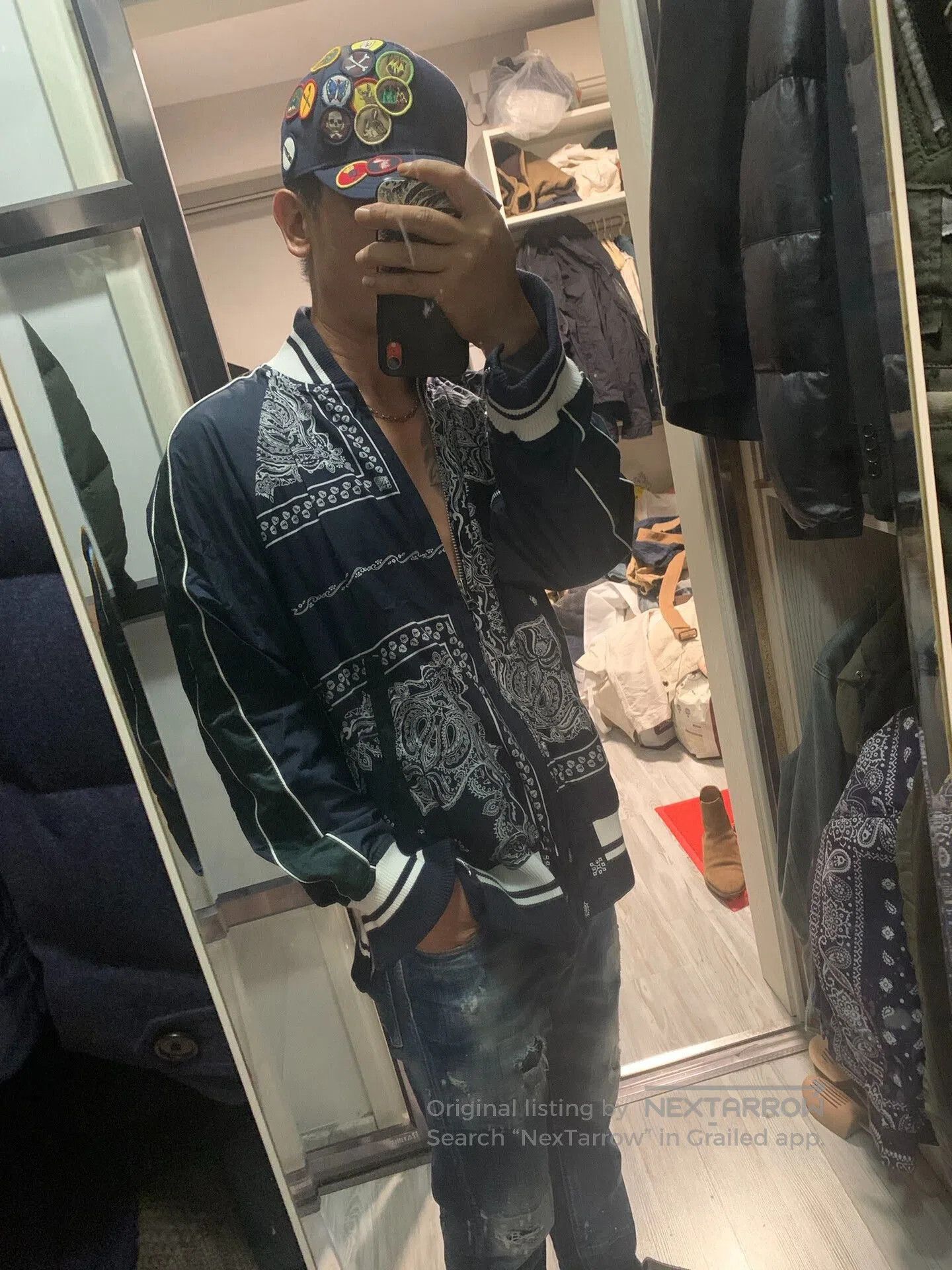 Sacai sacai drwoo collaboration jacket size 2. Size US M / EU 48-50 / 2 - 8 Thumbnail
